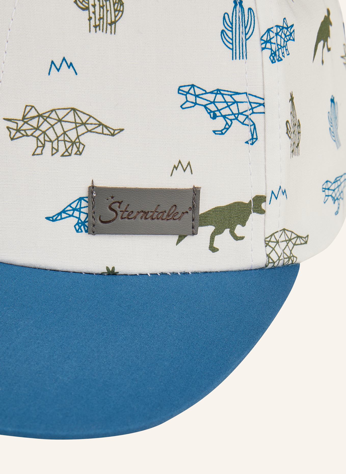 Sterntaler Basecap Saurier: WEISS