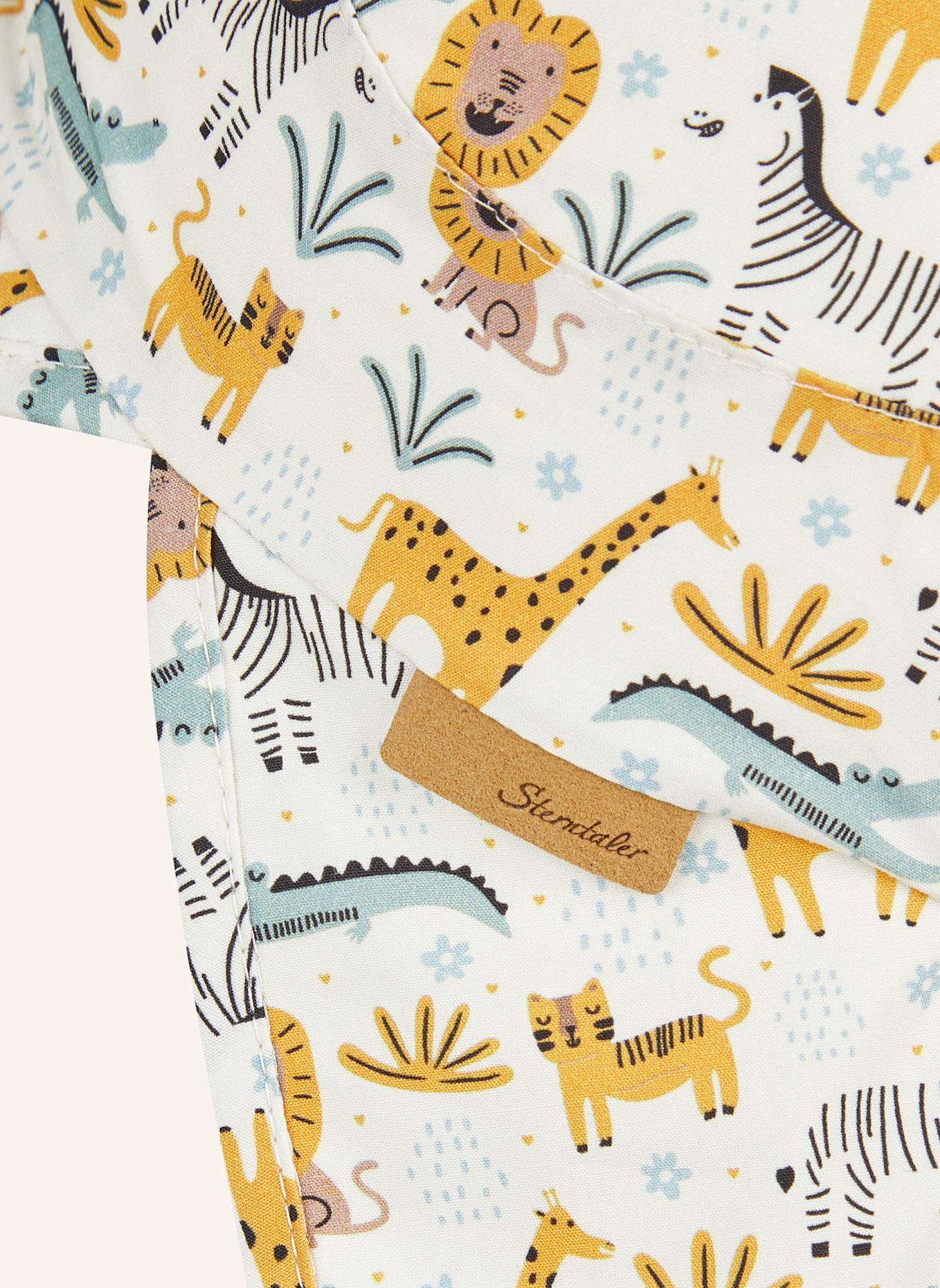 Sterntaler Schirmmütze mit Nackenschutz Zootiere: BEIGE