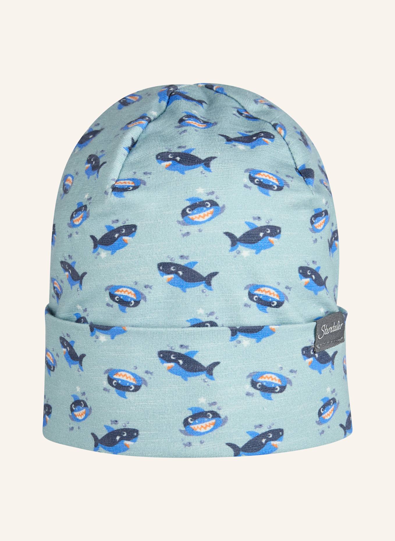 Sterntaler Beanie Hai: BLAU