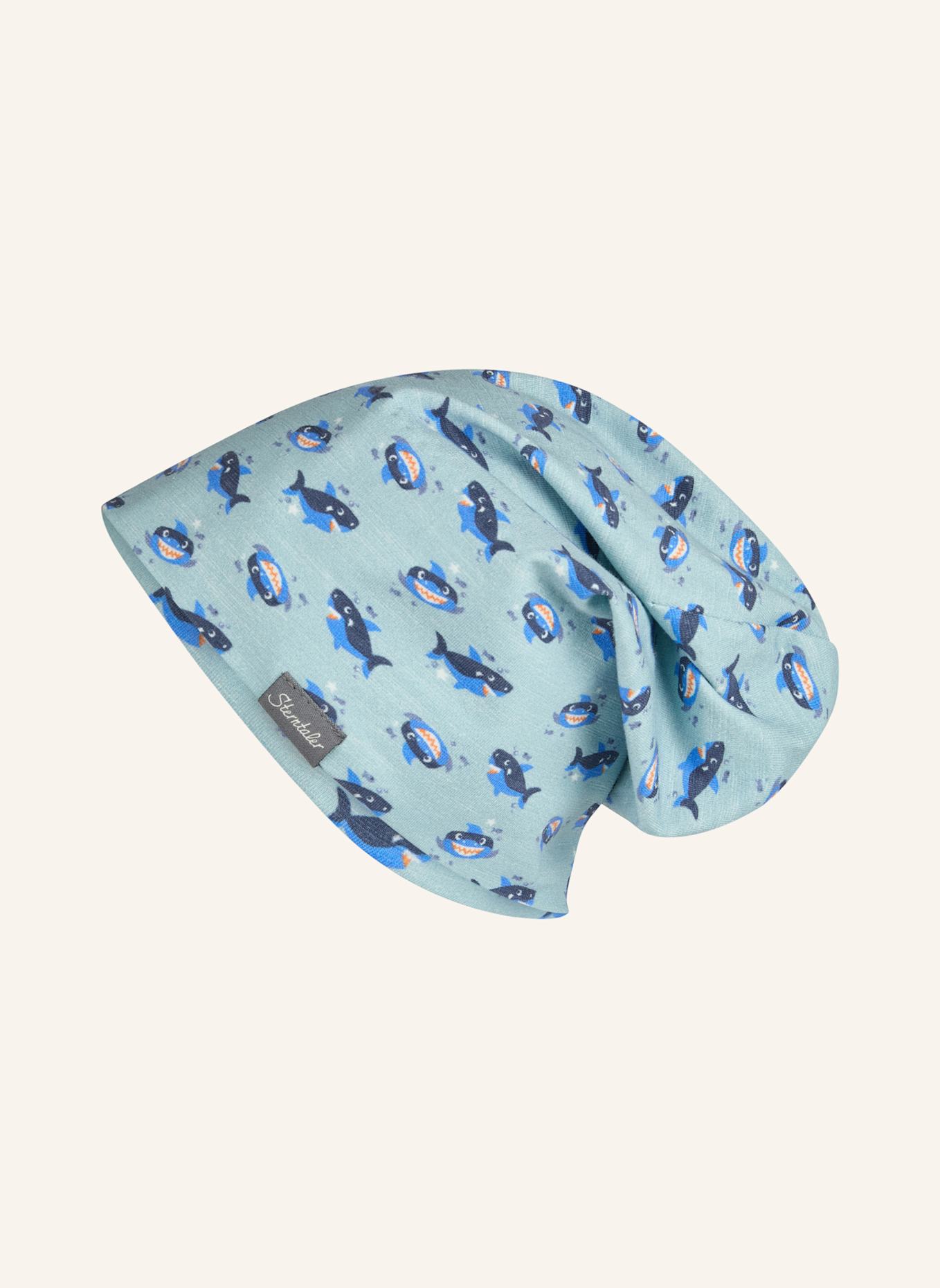 Sterntaler Beanie Hai: BLAU