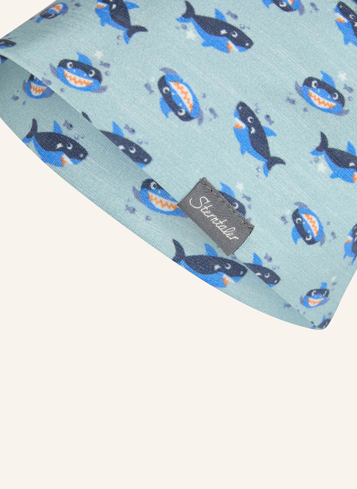 Sterntaler Beanie Hai: BLAU
