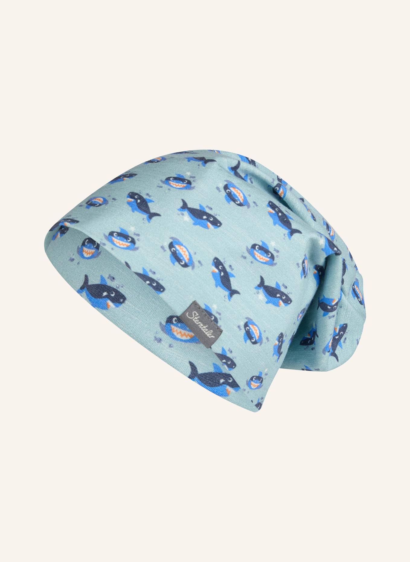 Sterntaler Beanie Hai: BLAU
