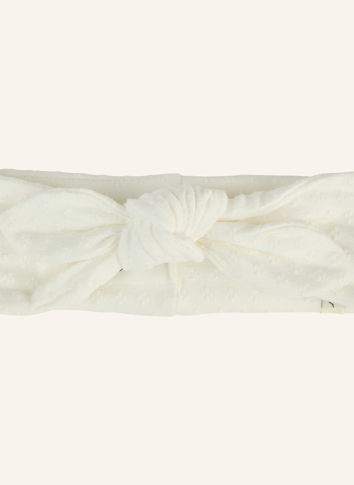 Sterntaler Stirnband Schleife: WEISS