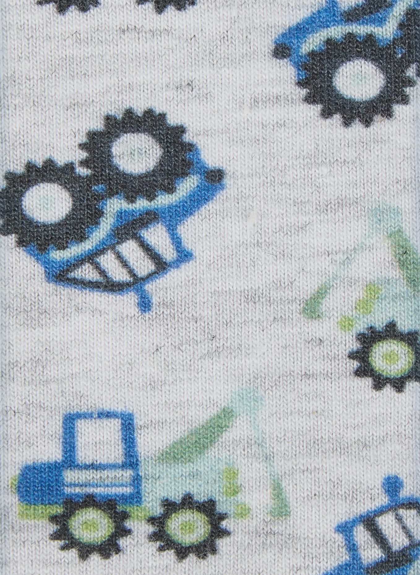 Sterntaler Stirnband Baustelle: HELLGRAU