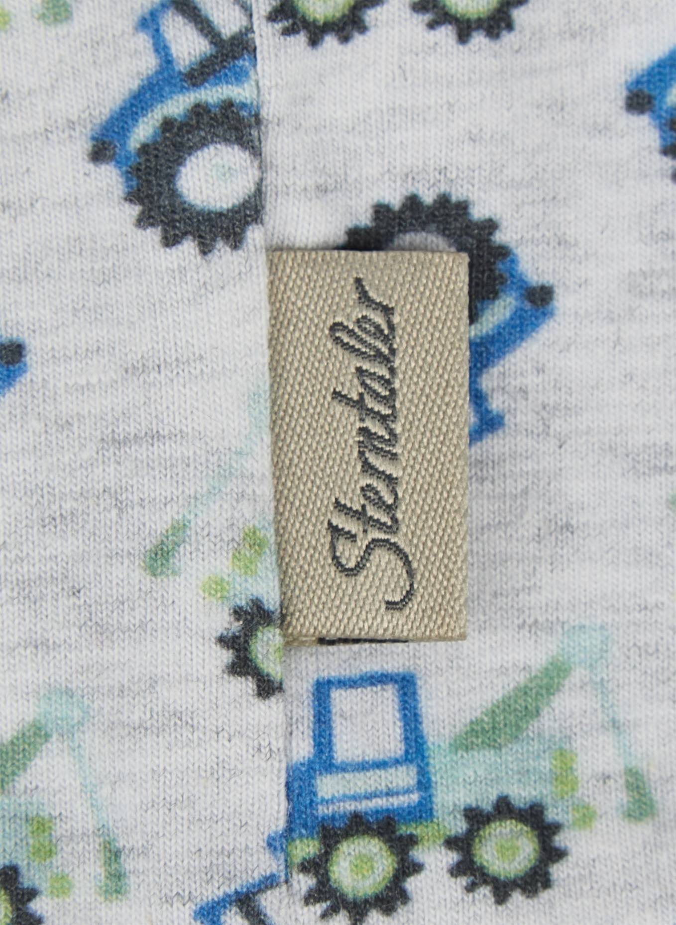 Sterntaler Stirnband Baustelle: HELLGRAU