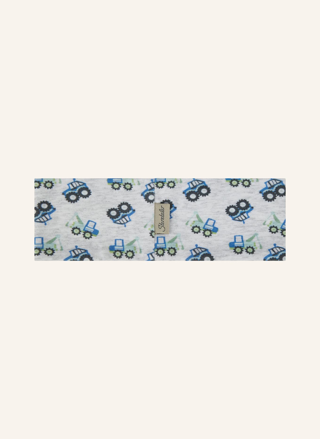 Sterntaler Stirnband Baustelle: HELLGRAU