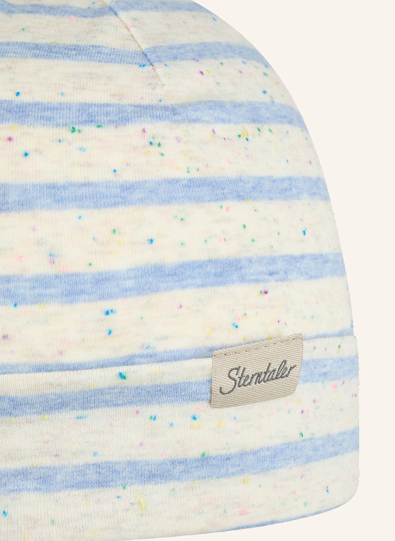 Sterntaler Beanie Streifen: BLAU