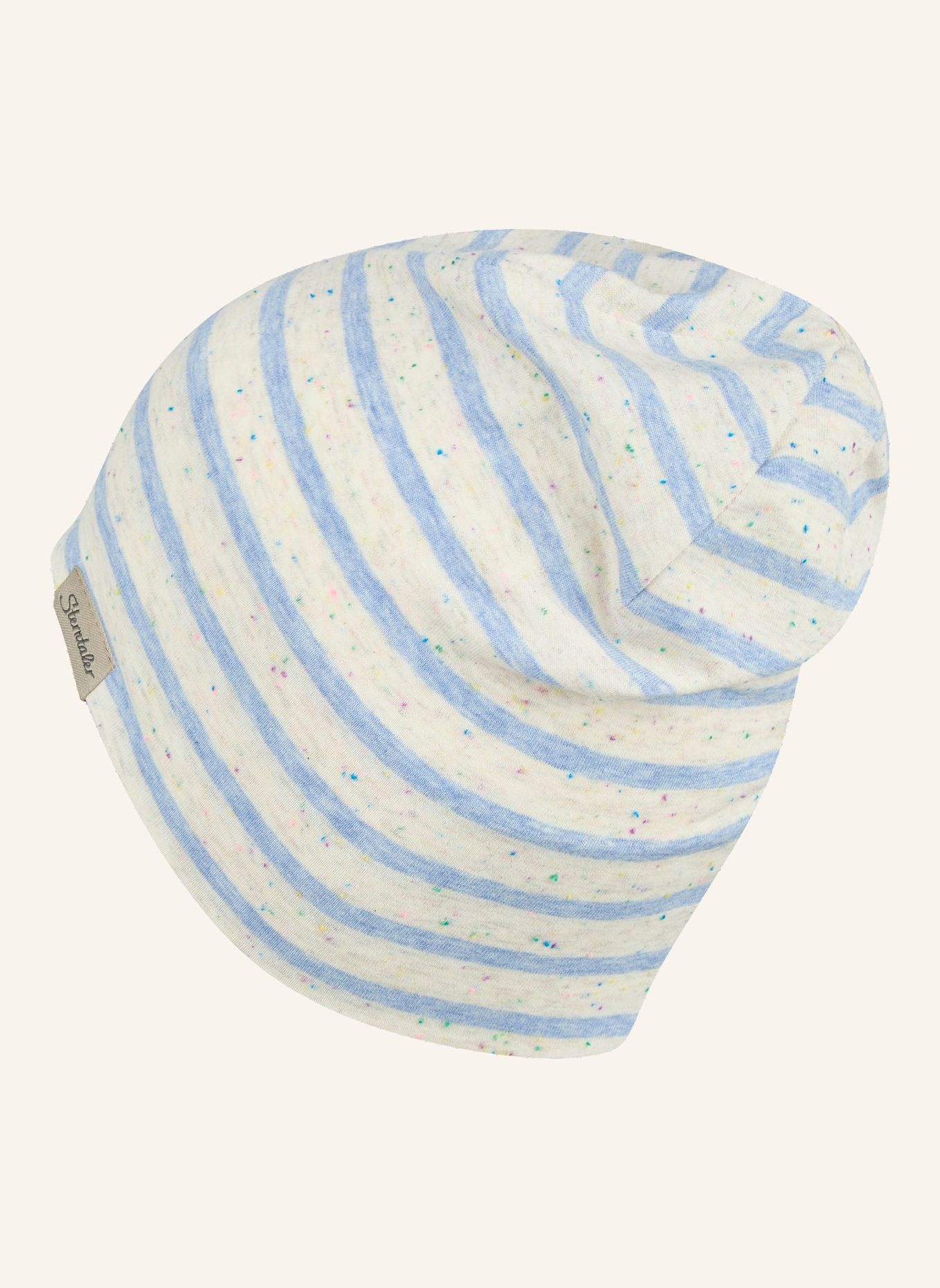 Sterntaler Beanie Streifen: BLAU