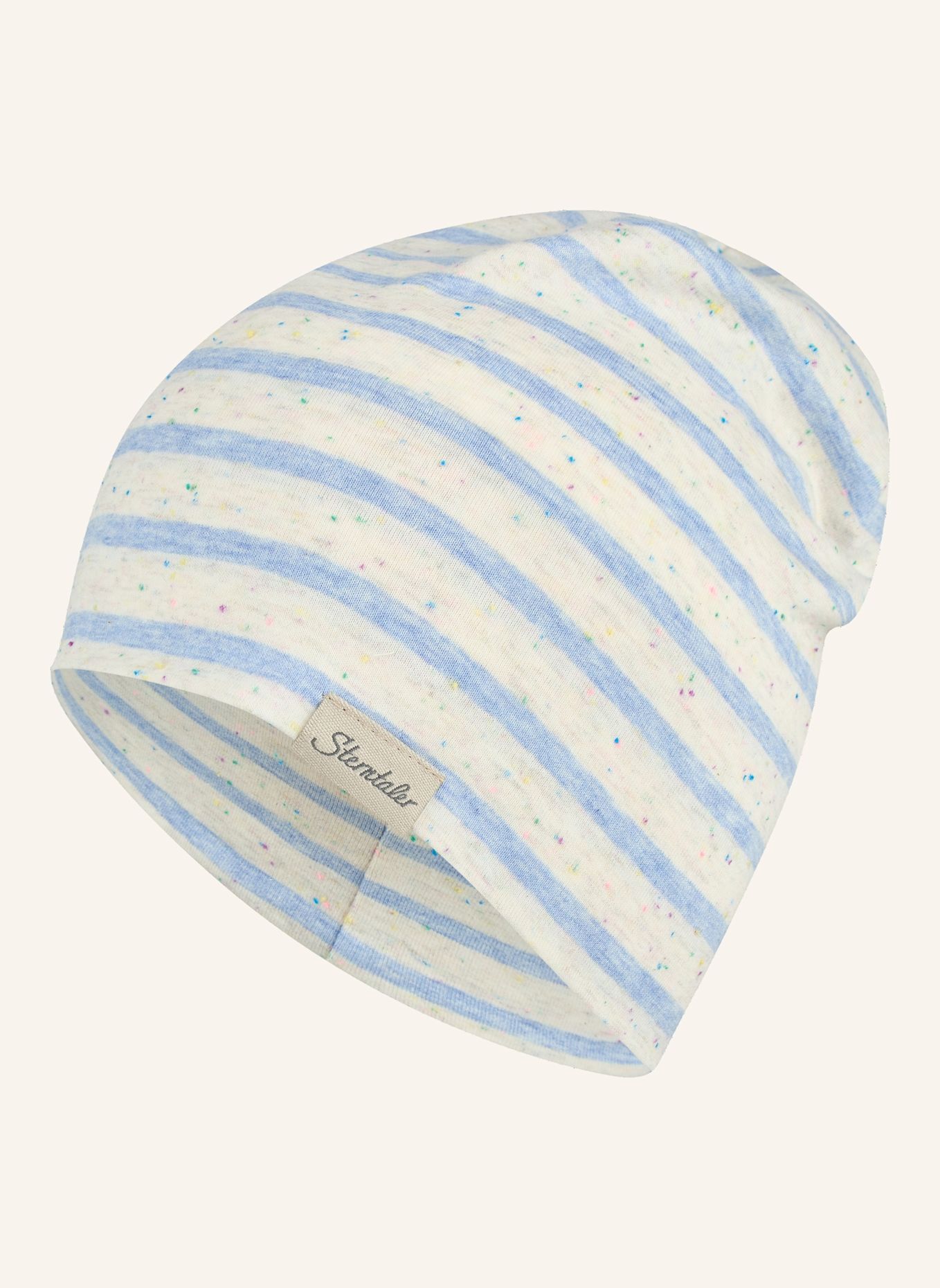 Sterntaler Beanie Streifen: BLAU