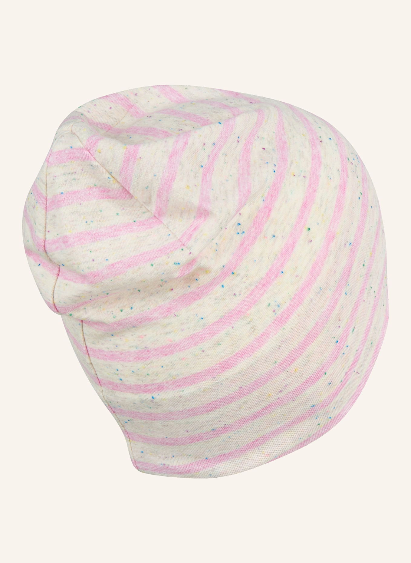 Sterntaler Beanie Streifen: ROSA