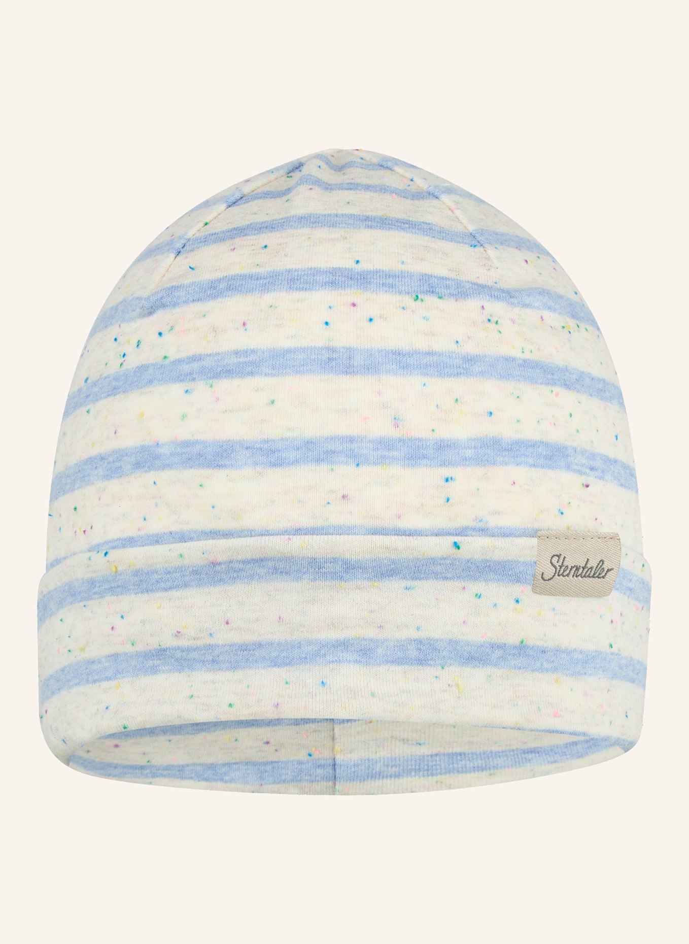 Sterntaler Beanie Streifen: BLAU