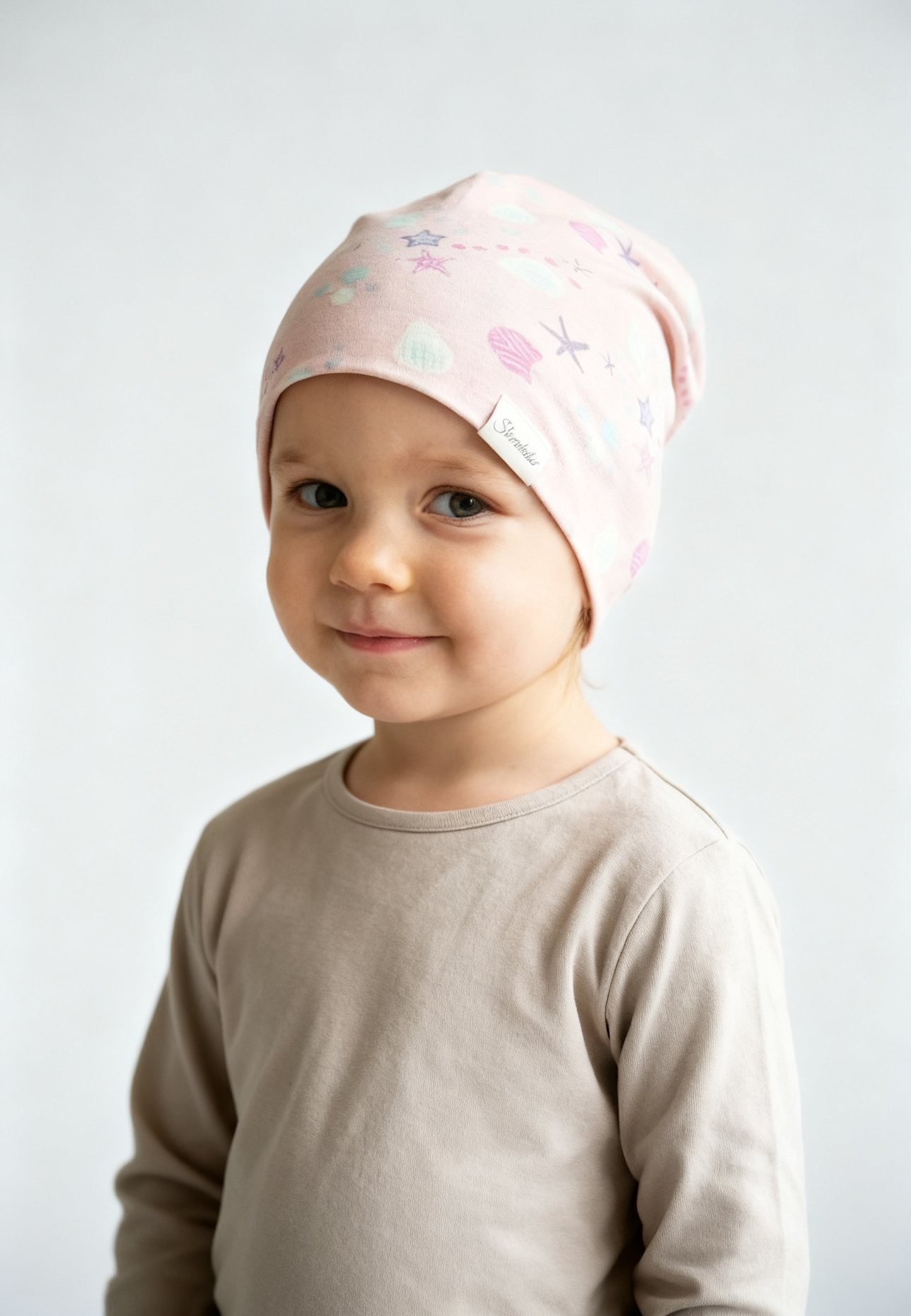 Sterntaler Beanie Muscheln: HELLROSA