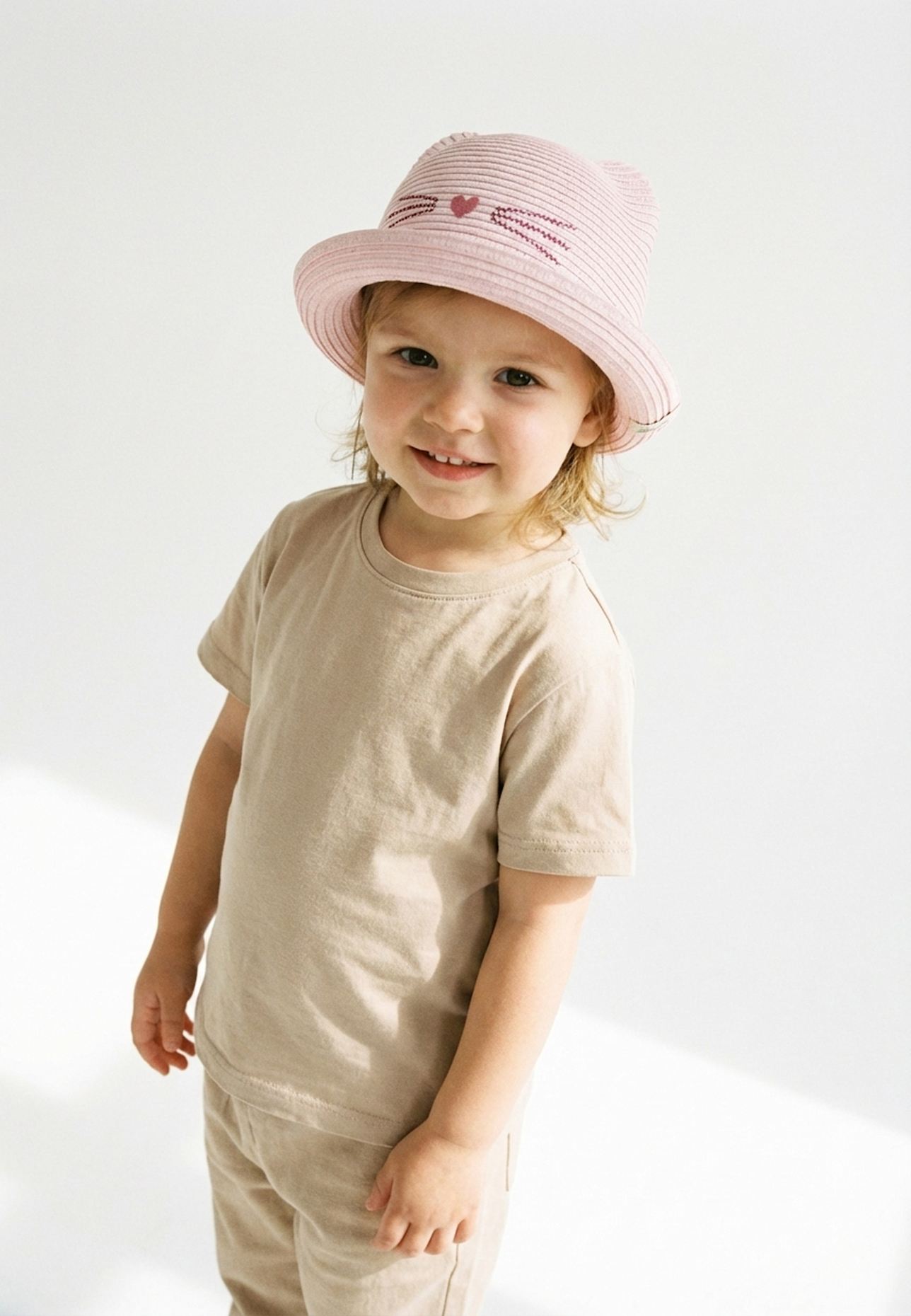 Sterntaler Strohhut Katze: ROSA