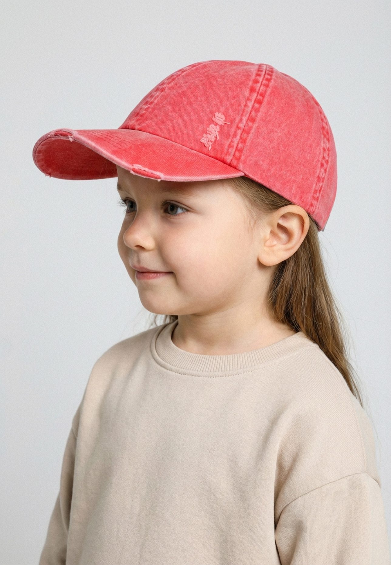 Sterntaler Basecap Jeans: ROT