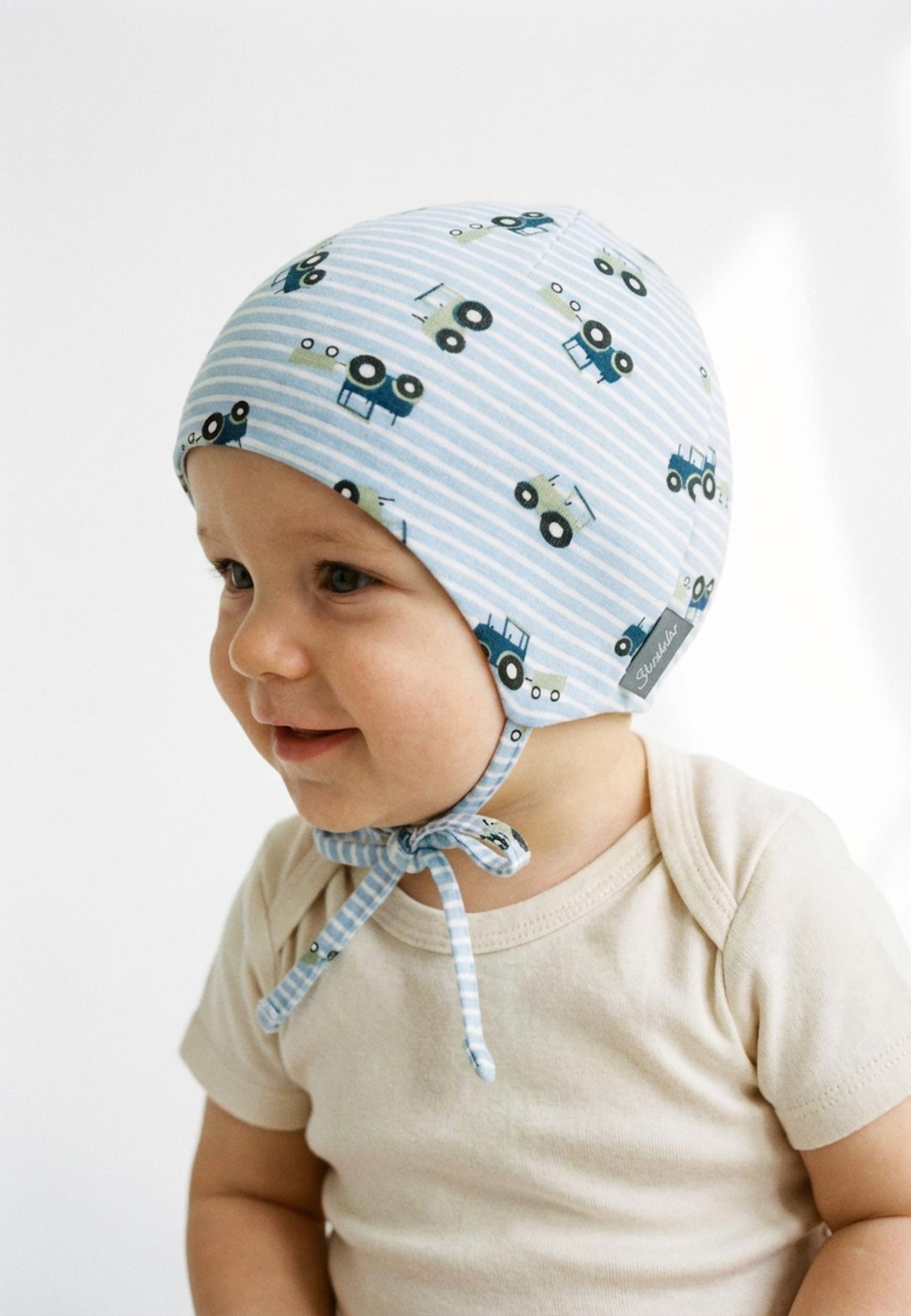 Sterntaler Beanie Traktoren: BLAU