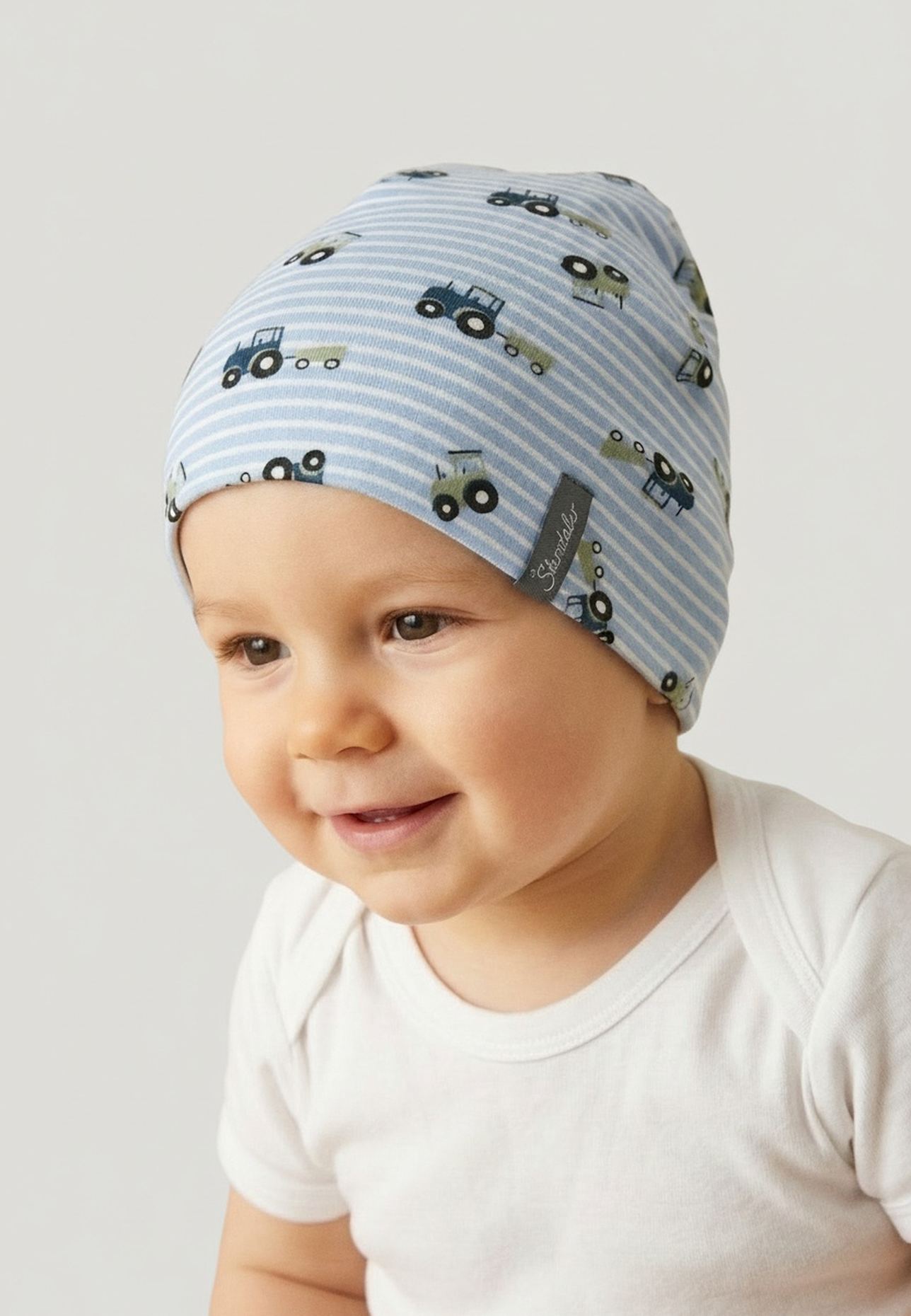 Sterntaler Beanie Traktoren: BLAU