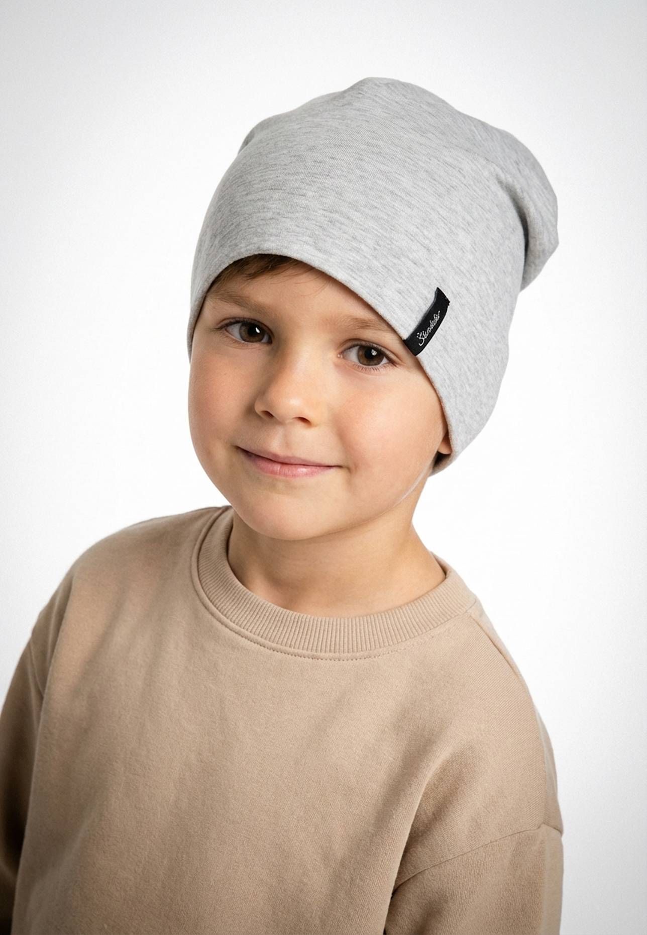 Sterntaler OCS Beanie melange: SILBER