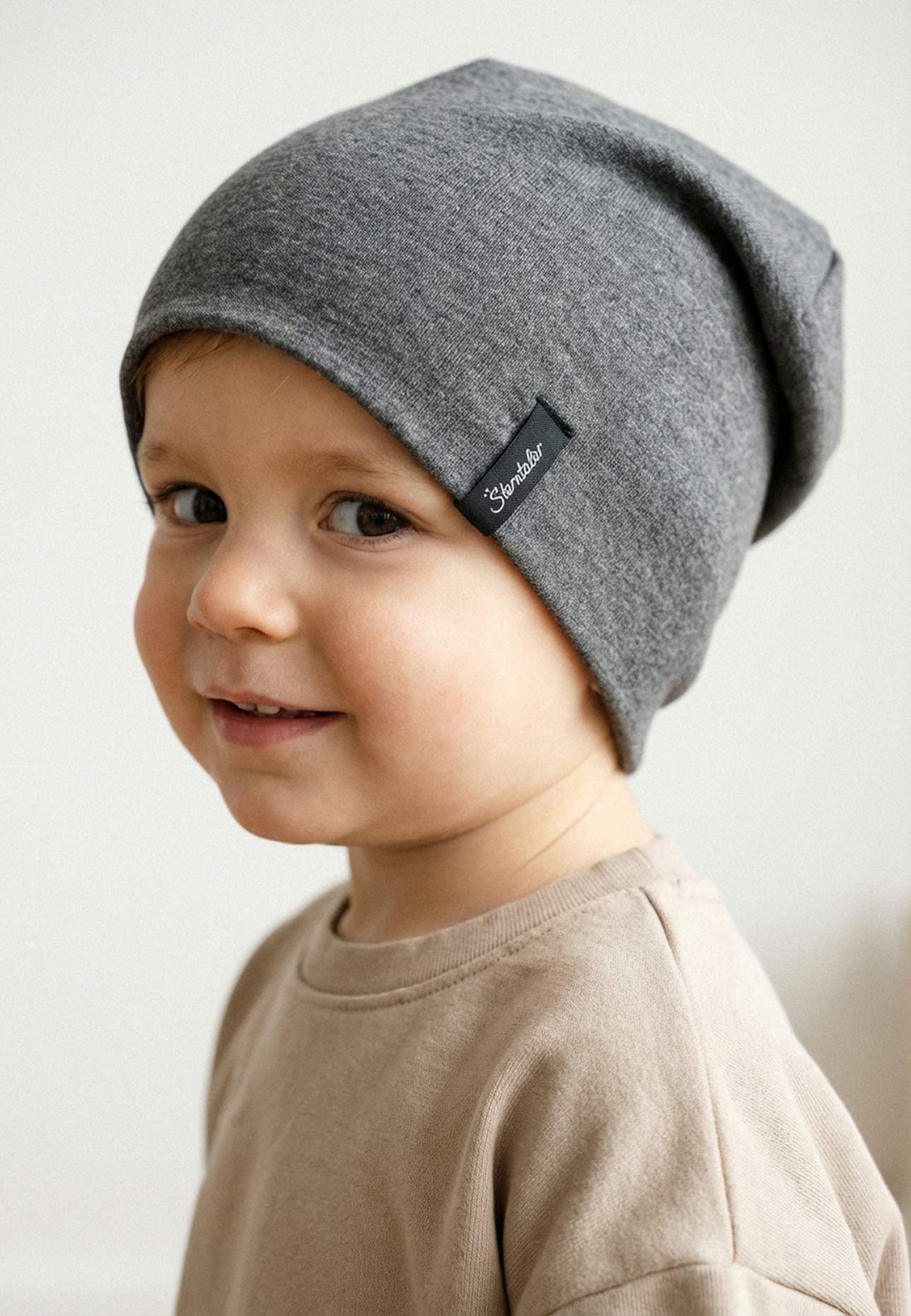 Sterntaler OCS Beanie melange: GRAU