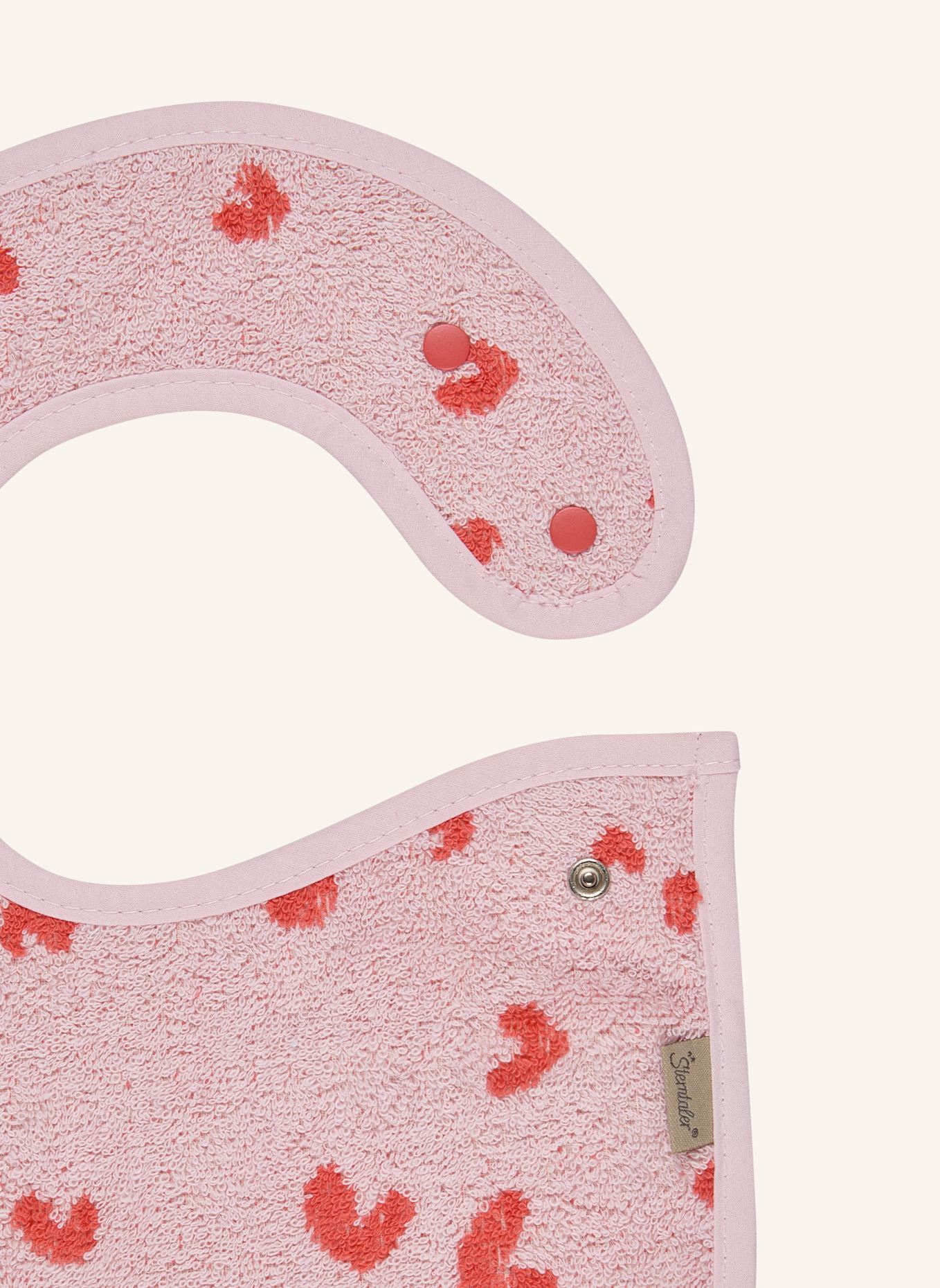 Sterntaler Lätzchen Druckknopf BÄR Betty: ROSA