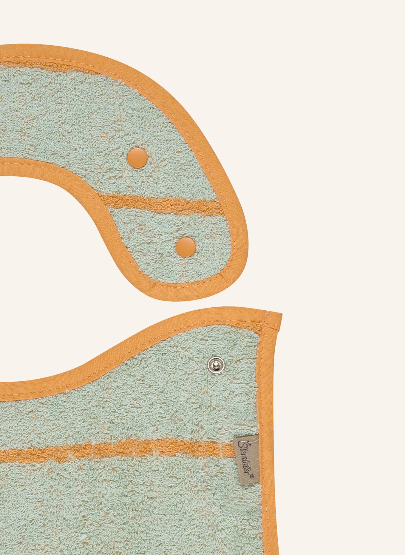 Sterntaler Lätzchen Druckknopf BÄR Bo: HELLGRÜN