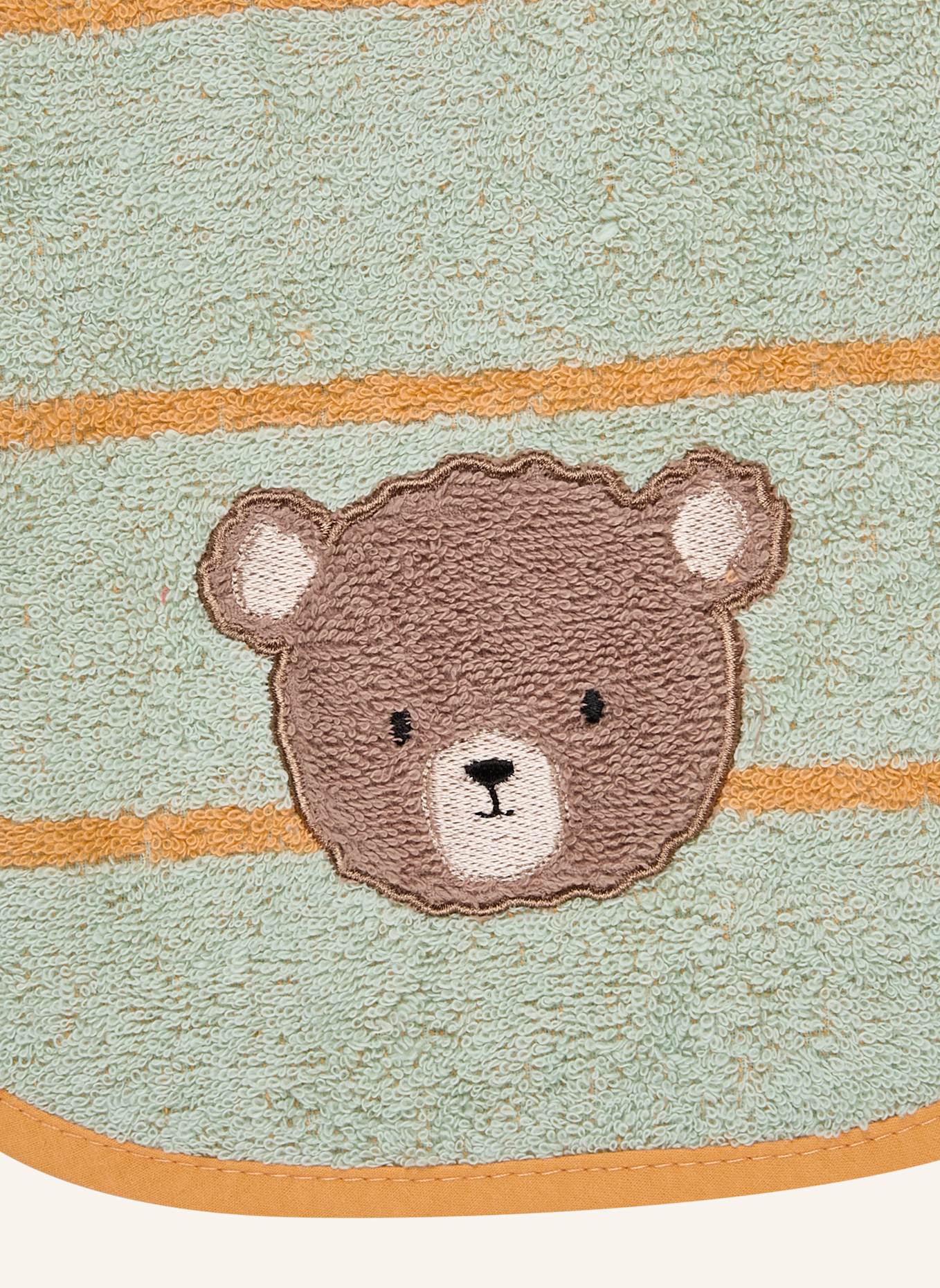 Sterntaler Lätzchen Druckknopf BÄR Bo: HELLGRÜN