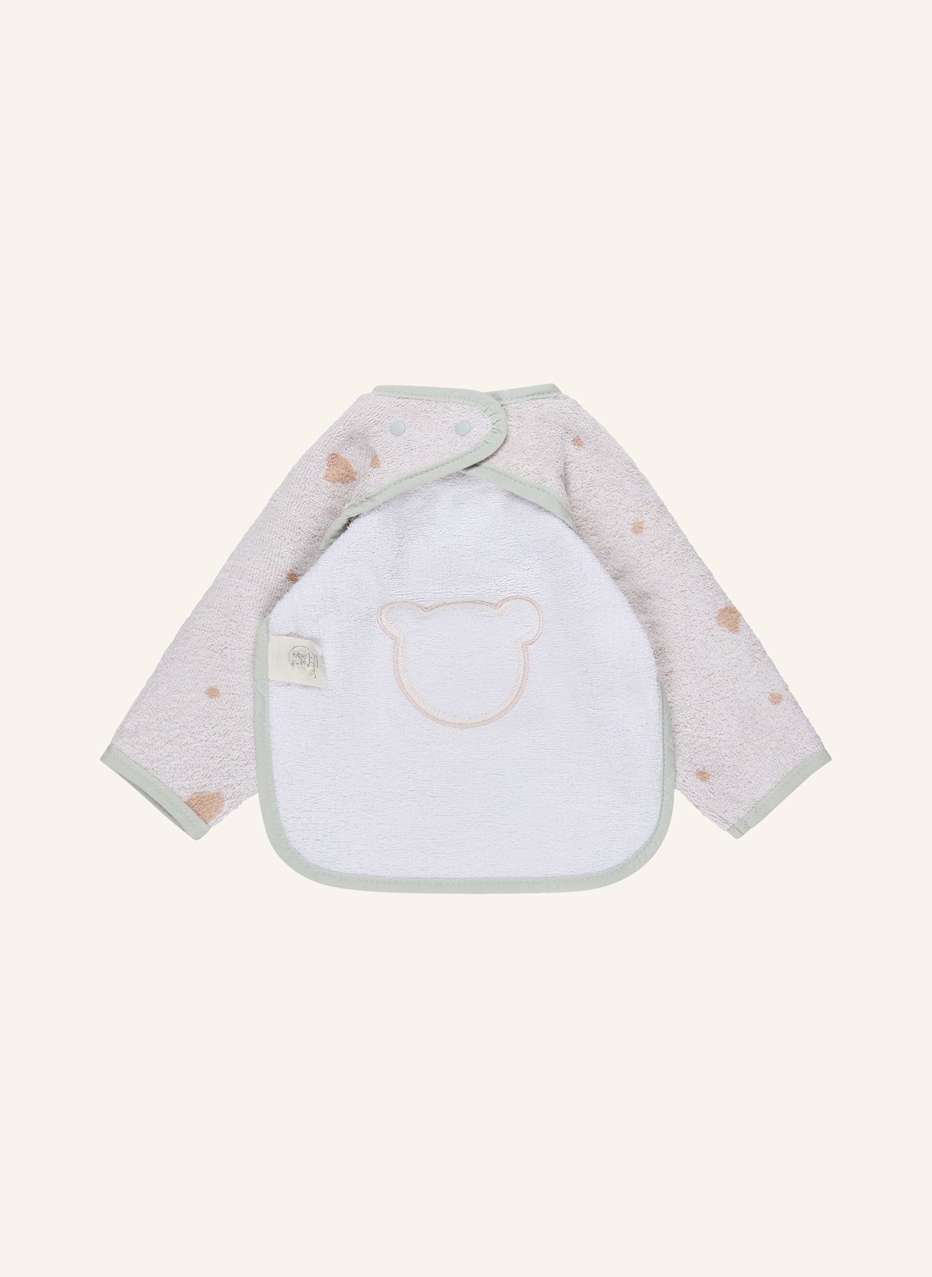 Sterntaler Ärmellätzchen BÄR Bo: WEISS