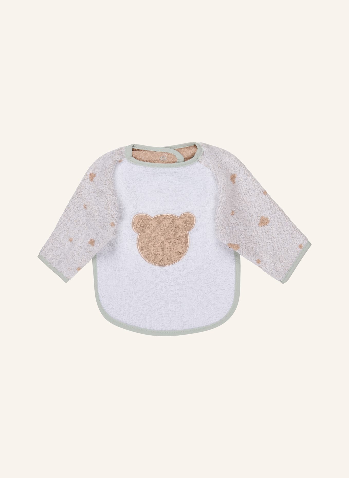 Sterntaler Ärmellätzchen BÄR Bo: WEISS