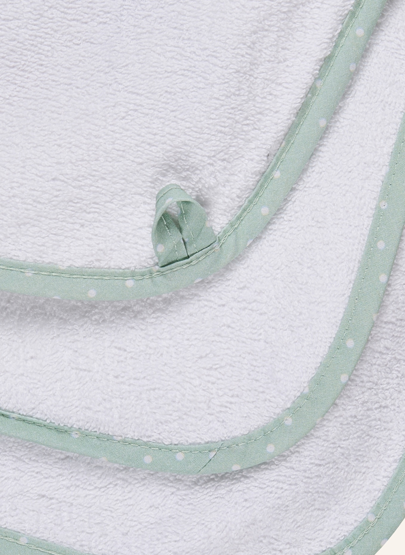 Sterntaler Kapuzenbadetuch 80x80 cm BÄR Bo: WEISS