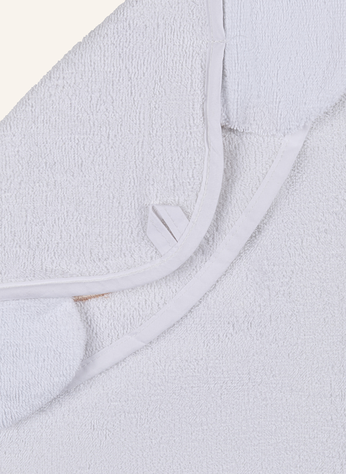 Sterntaler Motiv-Kapuzenbadetuch BÄR Bo: WEISS