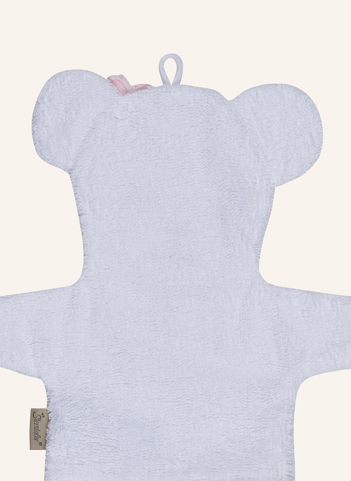 Sterntaler Waschhandschuh BÄR Betty: WEISS