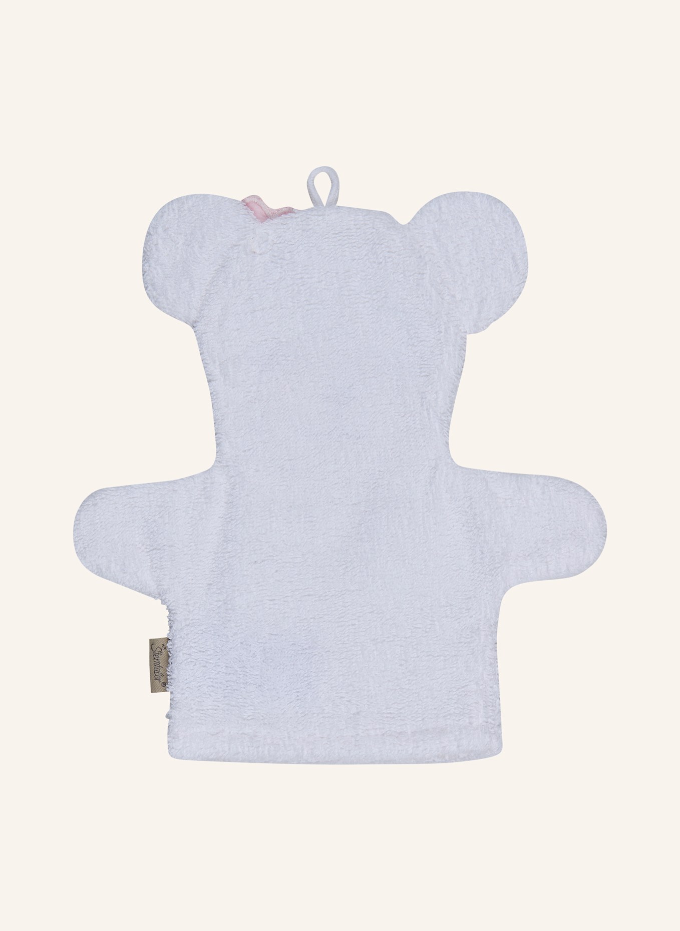 Sterntaler Waschhandschuh BÄR Betty: WEISS