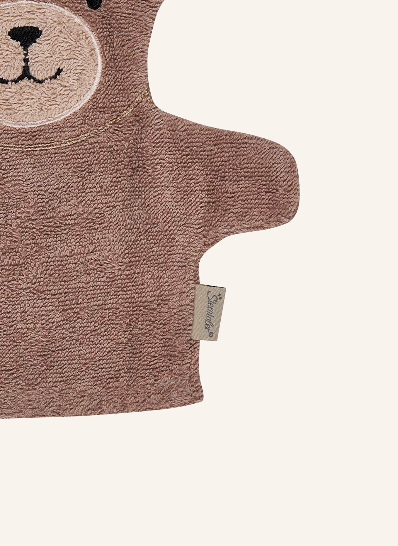 Sterntaler Waschhandschuh BÄR Bo: BRAUN