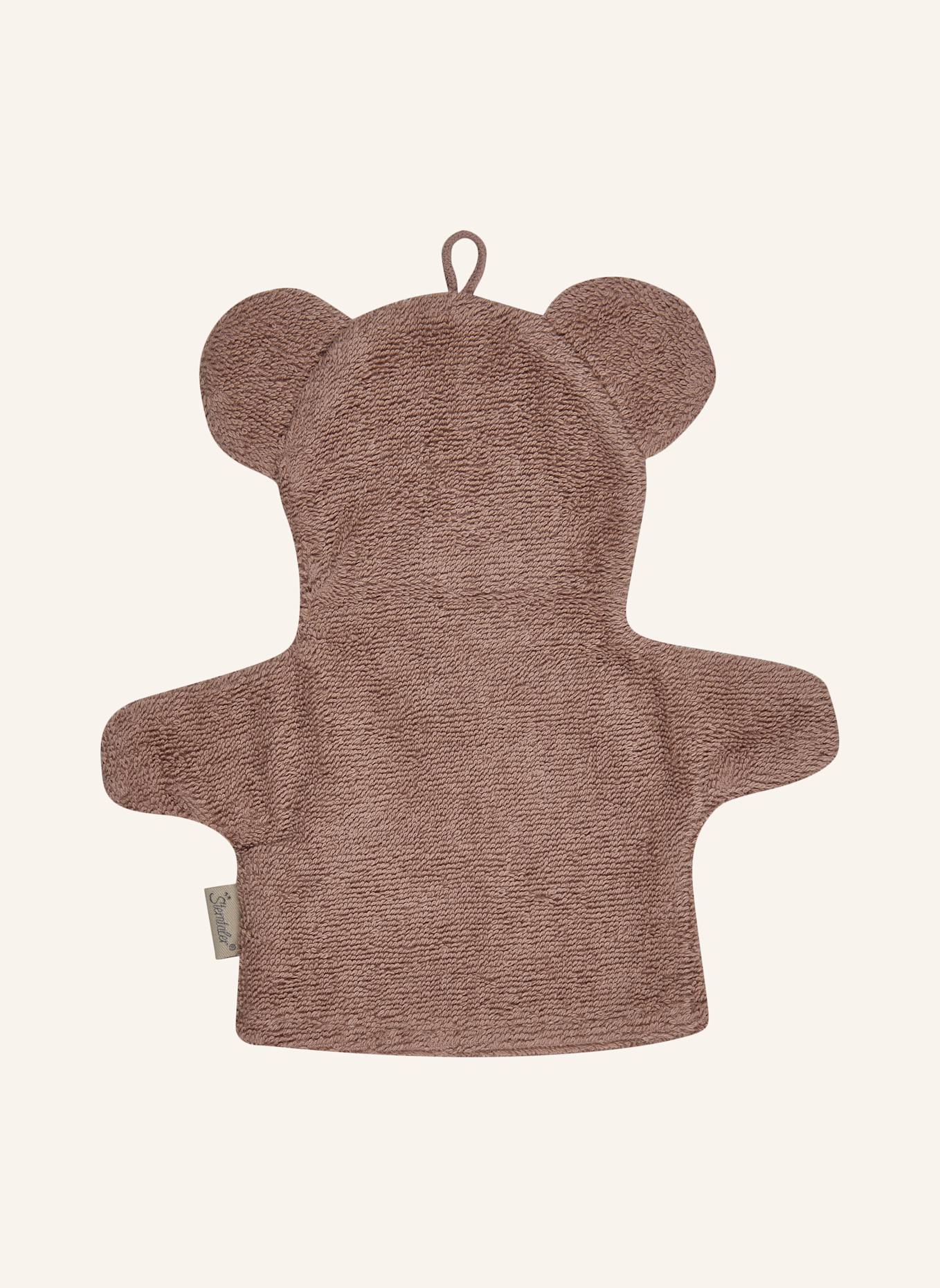 Sterntaler Waschhandschuh BÄR Bo: BRAUN