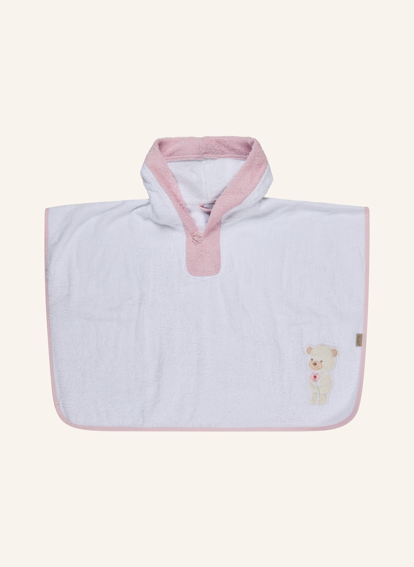 Sterntaler Poncho BÄR Betty: WEISS