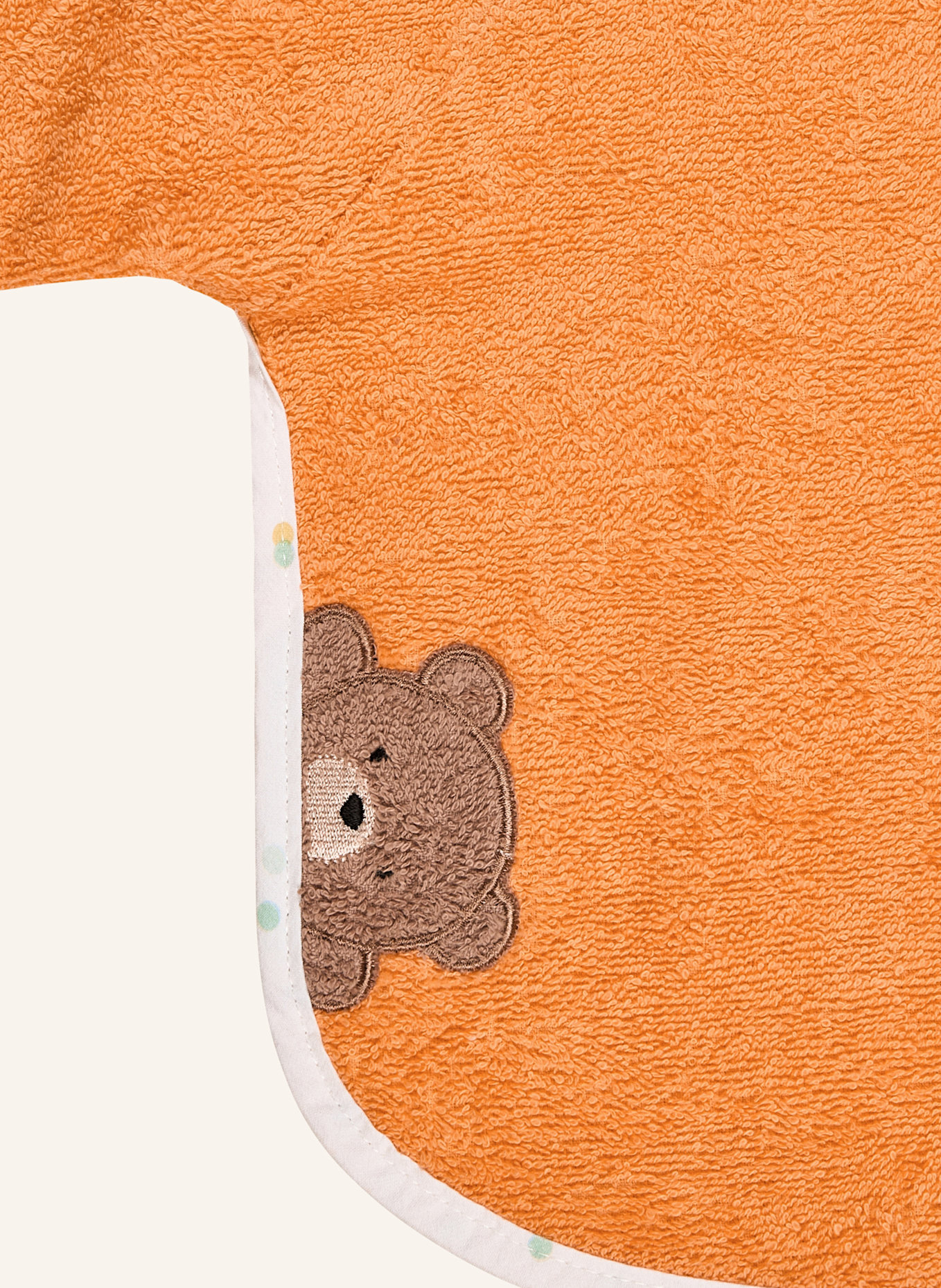 Sterntaler Ärmellätzchen BÄR Bo: ORANGE