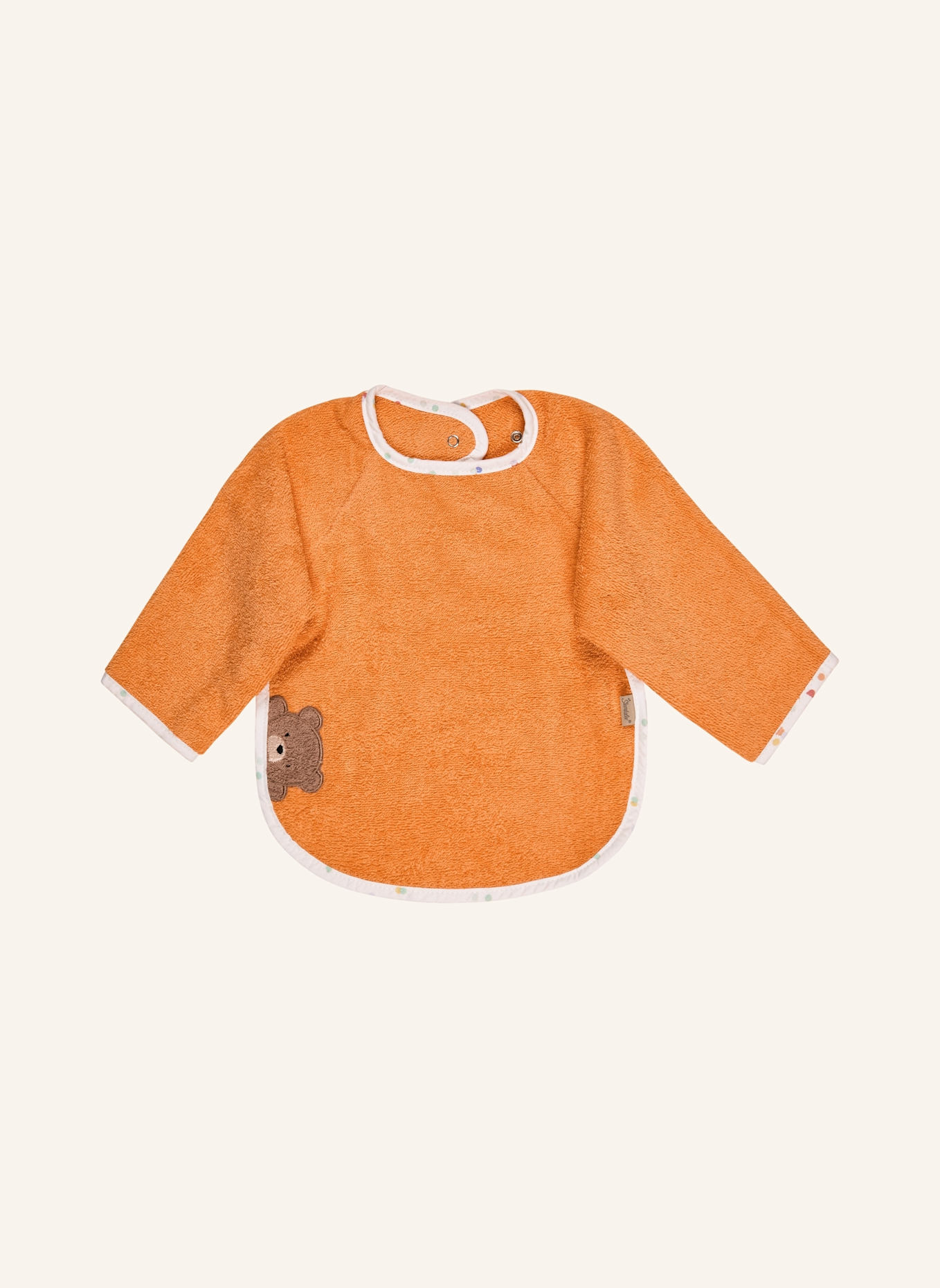 Sterntaler Ärmellätzchen BÄR Bo: ORANGE