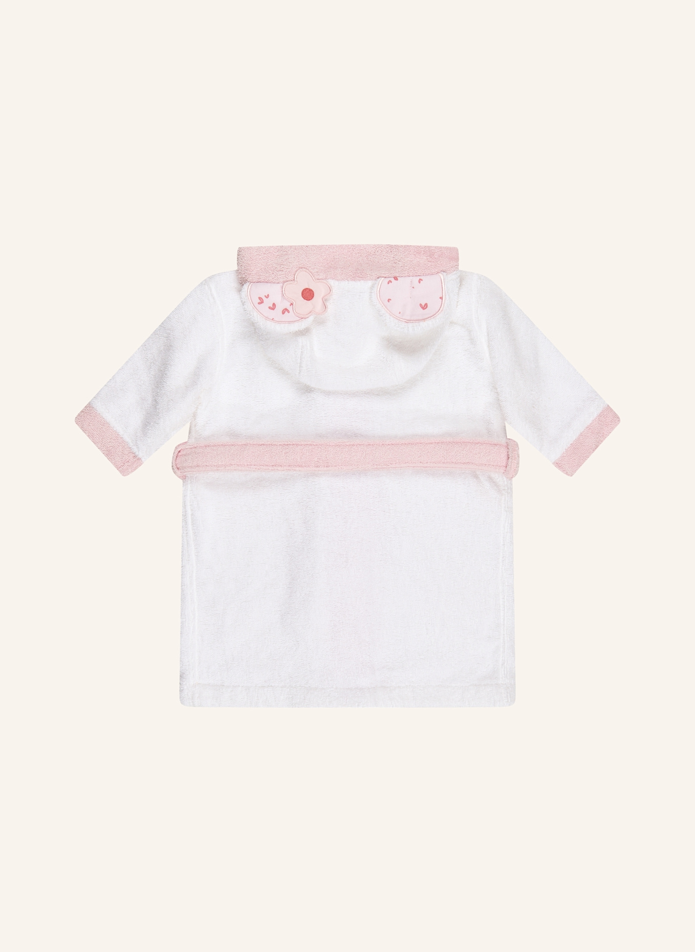 Sterntaler Bademantel BÄR Betty: WEISS