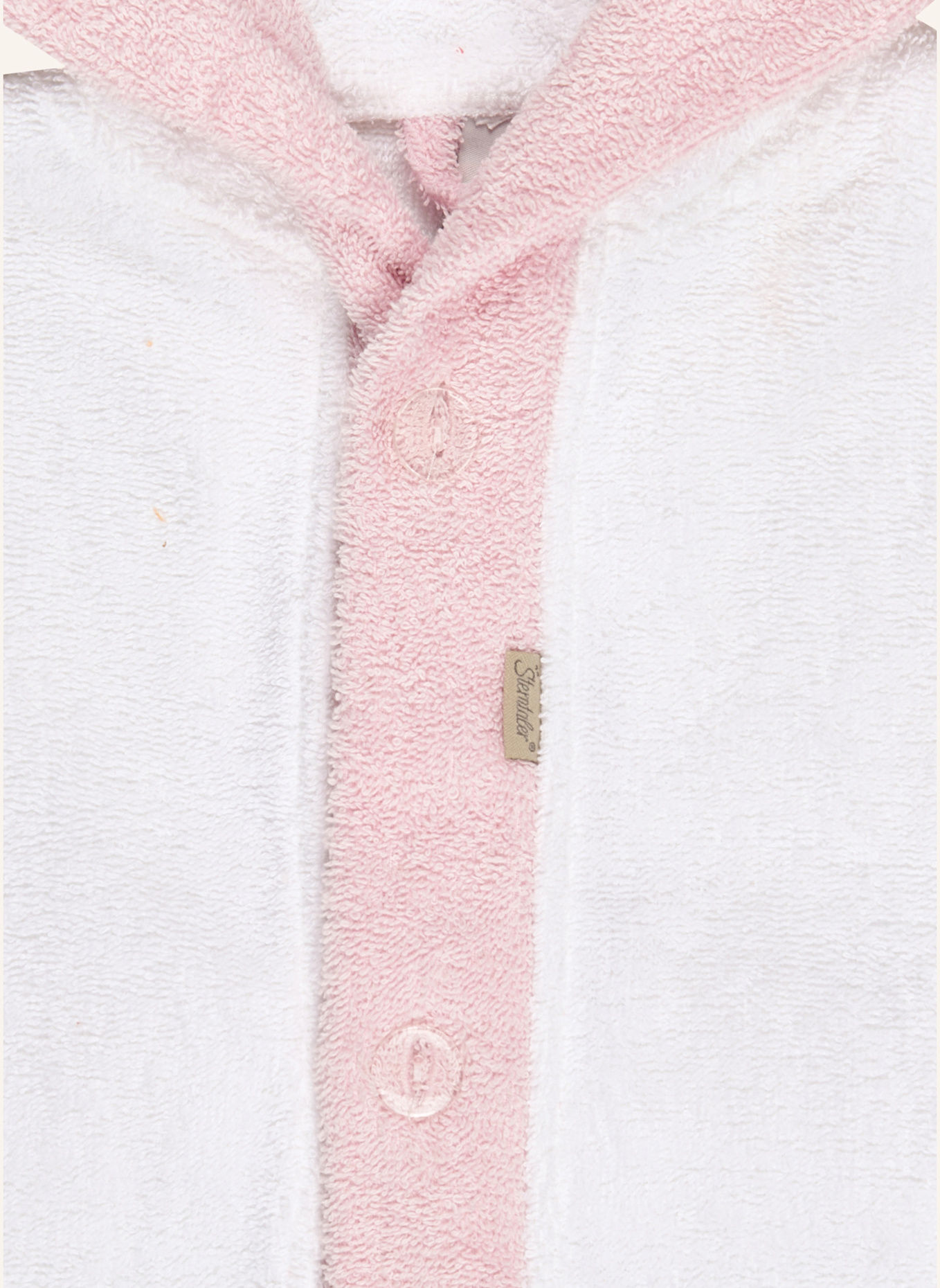 Sterntaler Bademantel BÄR Betty: WEISS