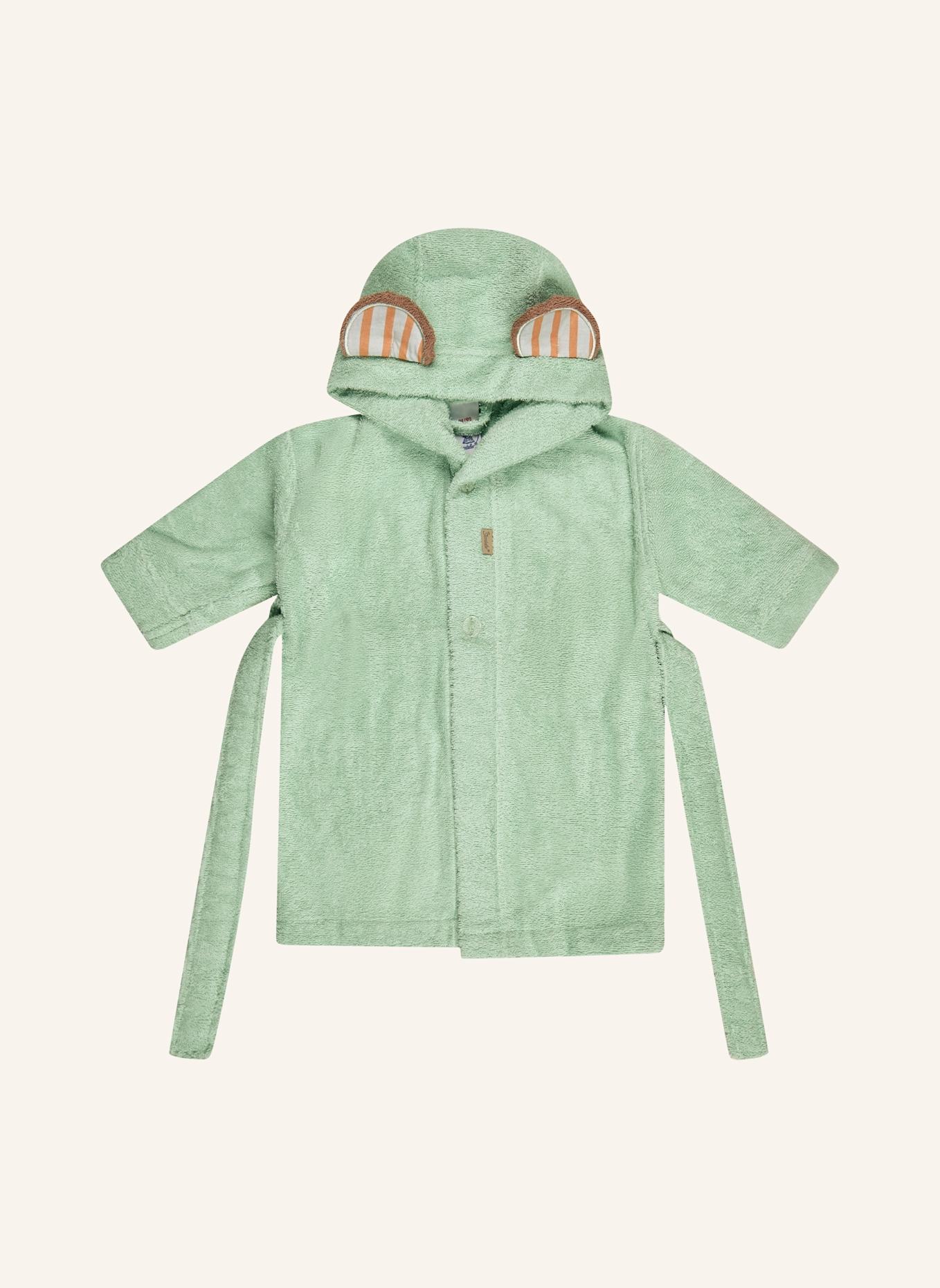 Sterntaler Bademantel BÄR Bo: HELLGRÜN