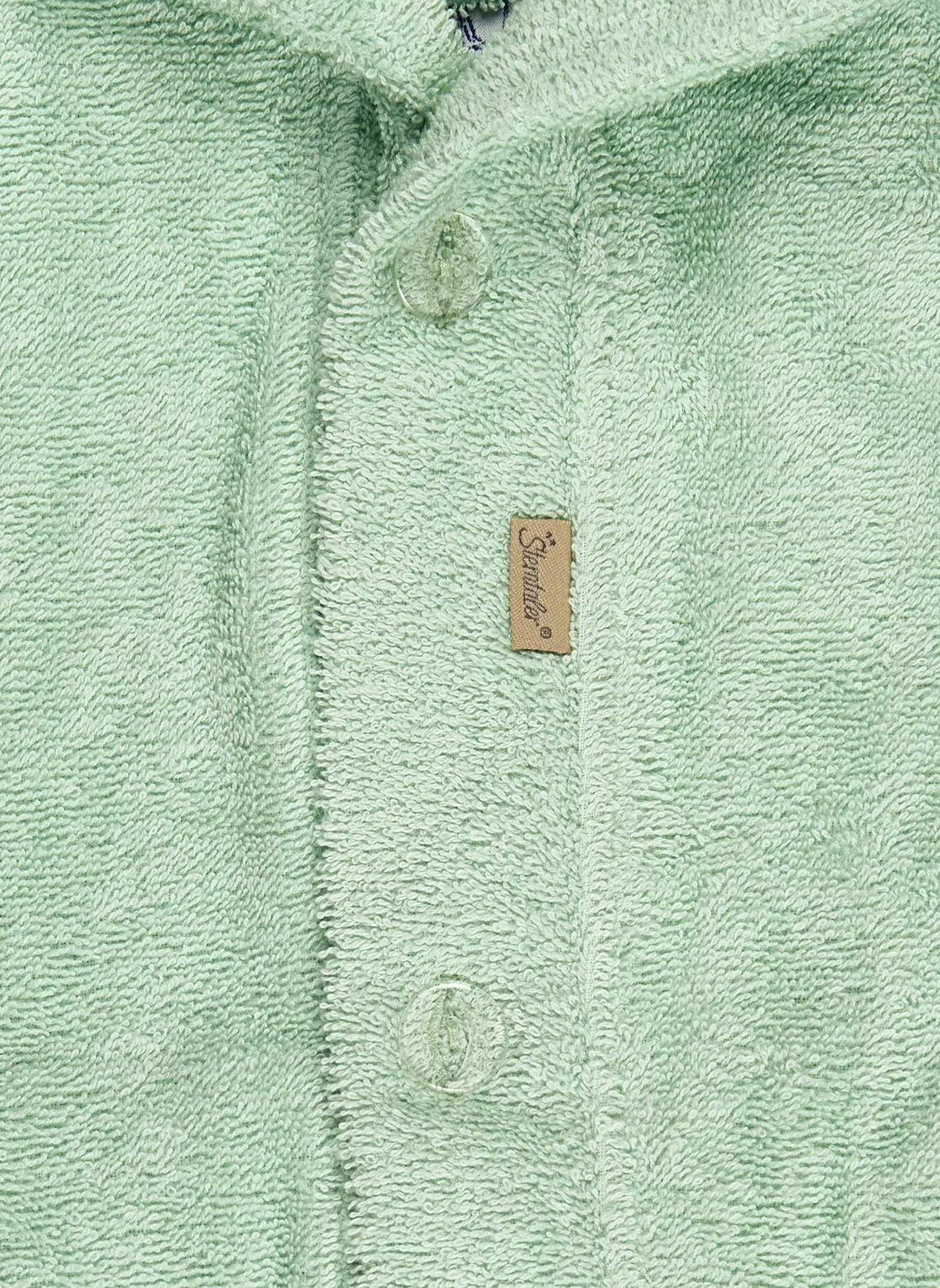 Sterntaler Bademantel BÄR Bo: HELLGRÜN