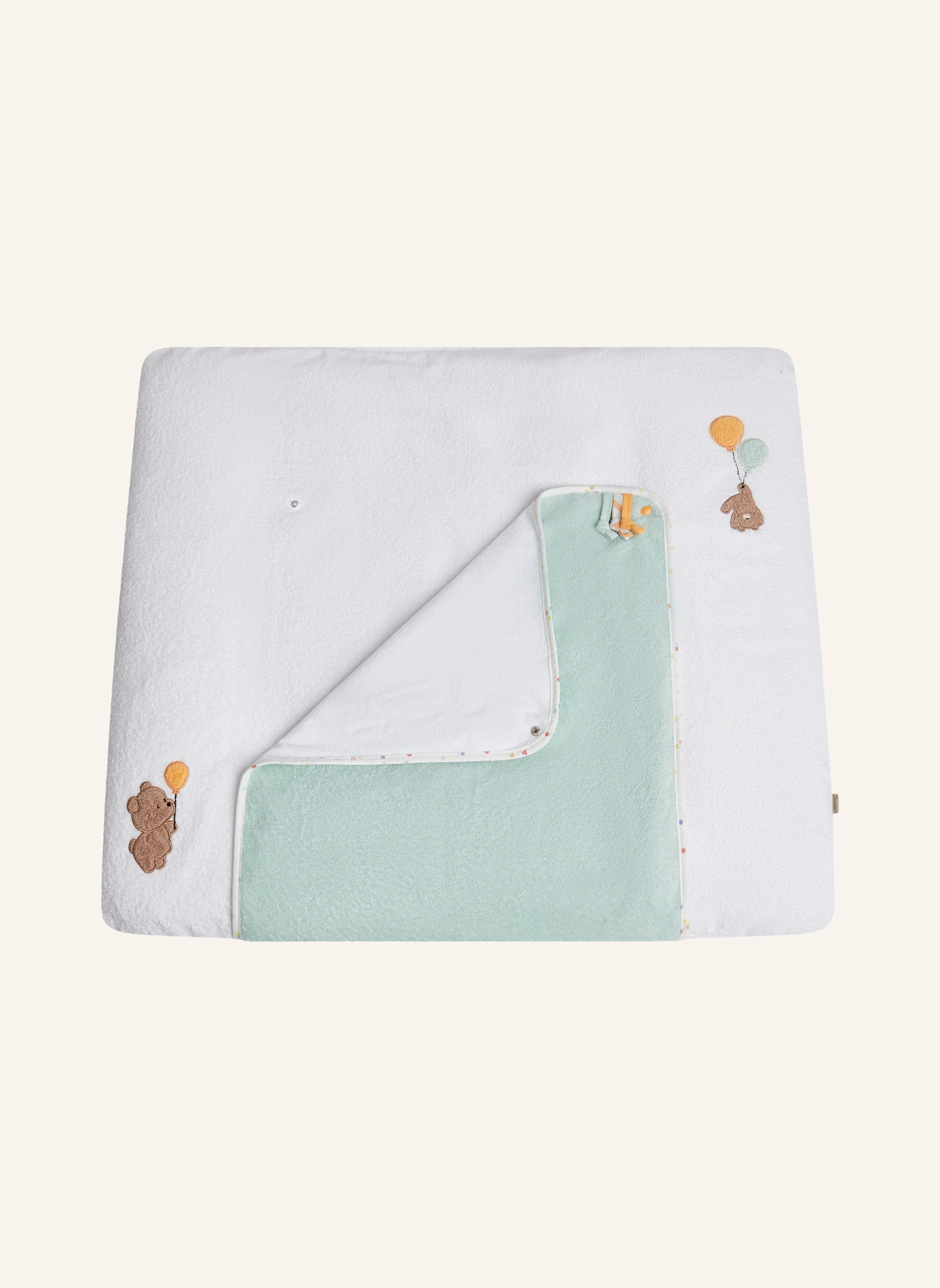 Sterntaler Wickelauflagenbezug BÄR Bo: HELLGRÜN