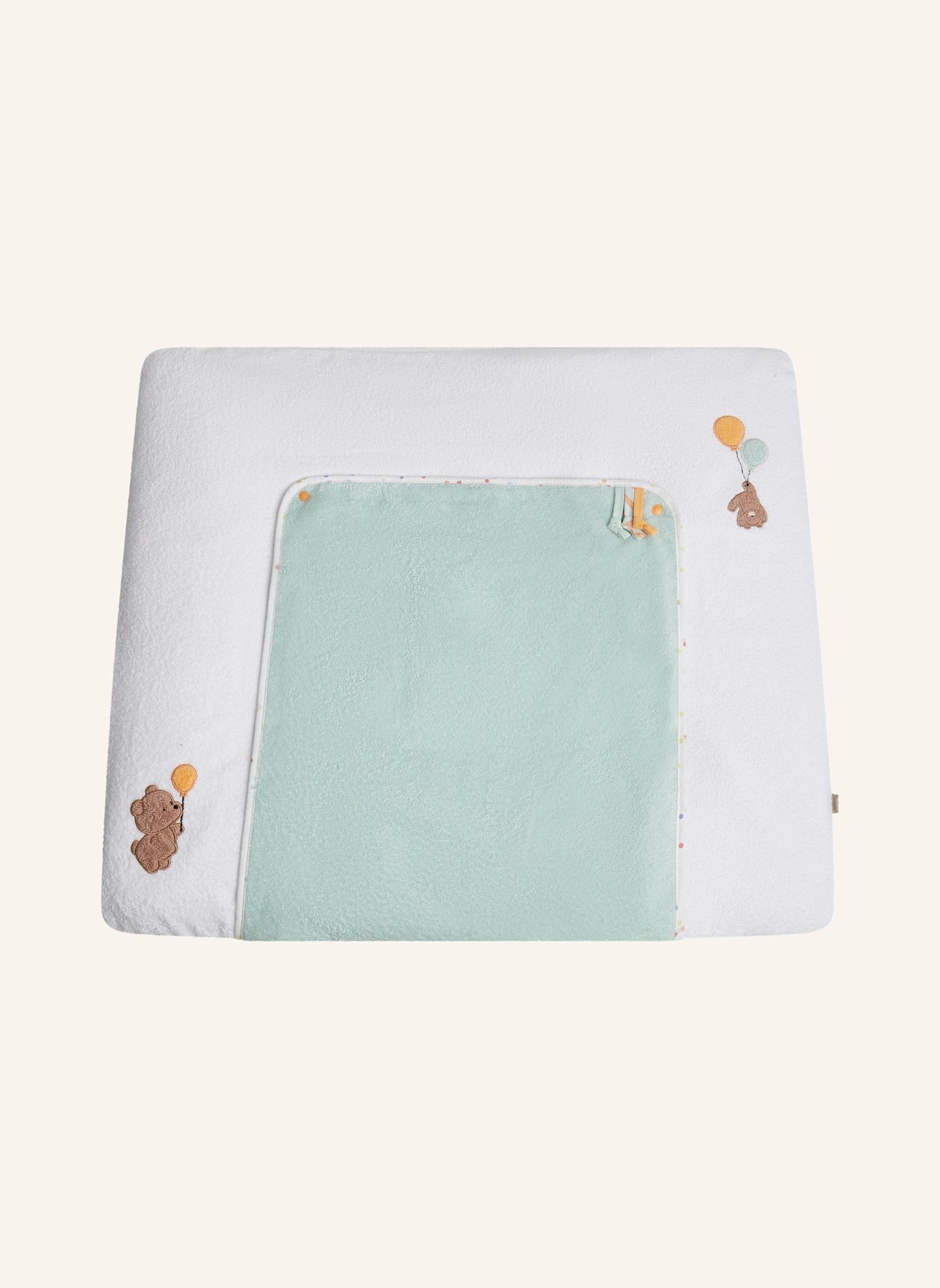 Sterntaler Wickelauflagenbezug BÄR Bo: HELLGRÜN