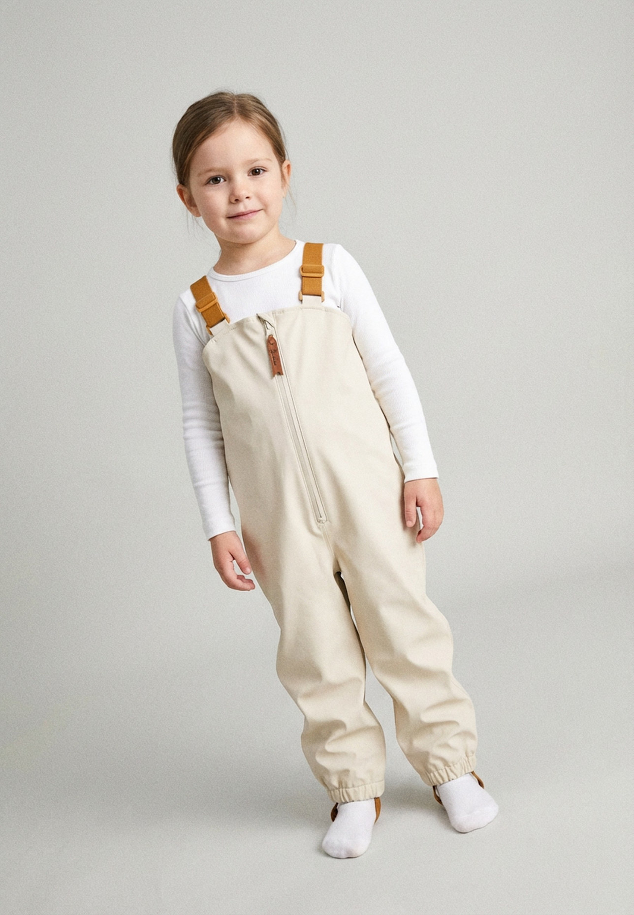 Sterntaler Regenhose ungefüttert uni: BEIGE