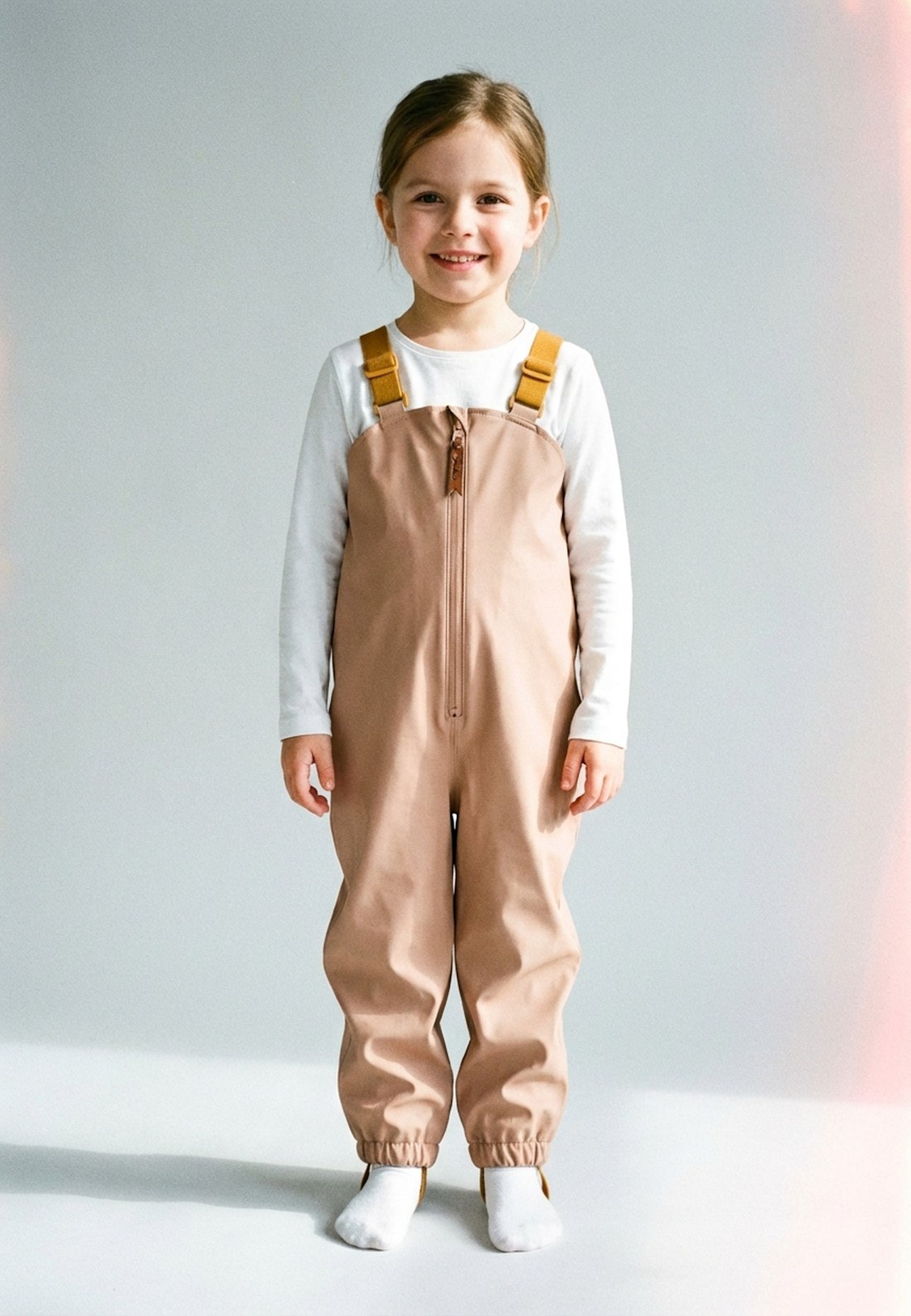 Sterntaler Regenhose ungefüttert uni: BRAUN