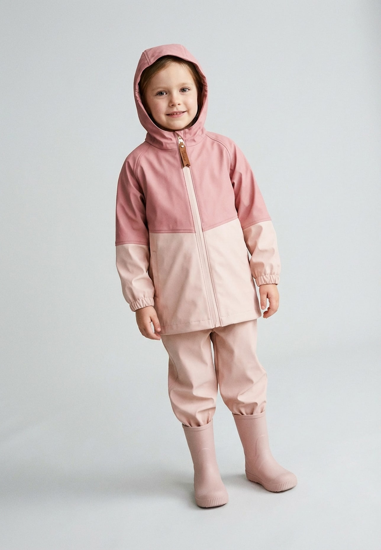 Sterntaler Regenjacke ungefüttert Farbmix: HELLROSA