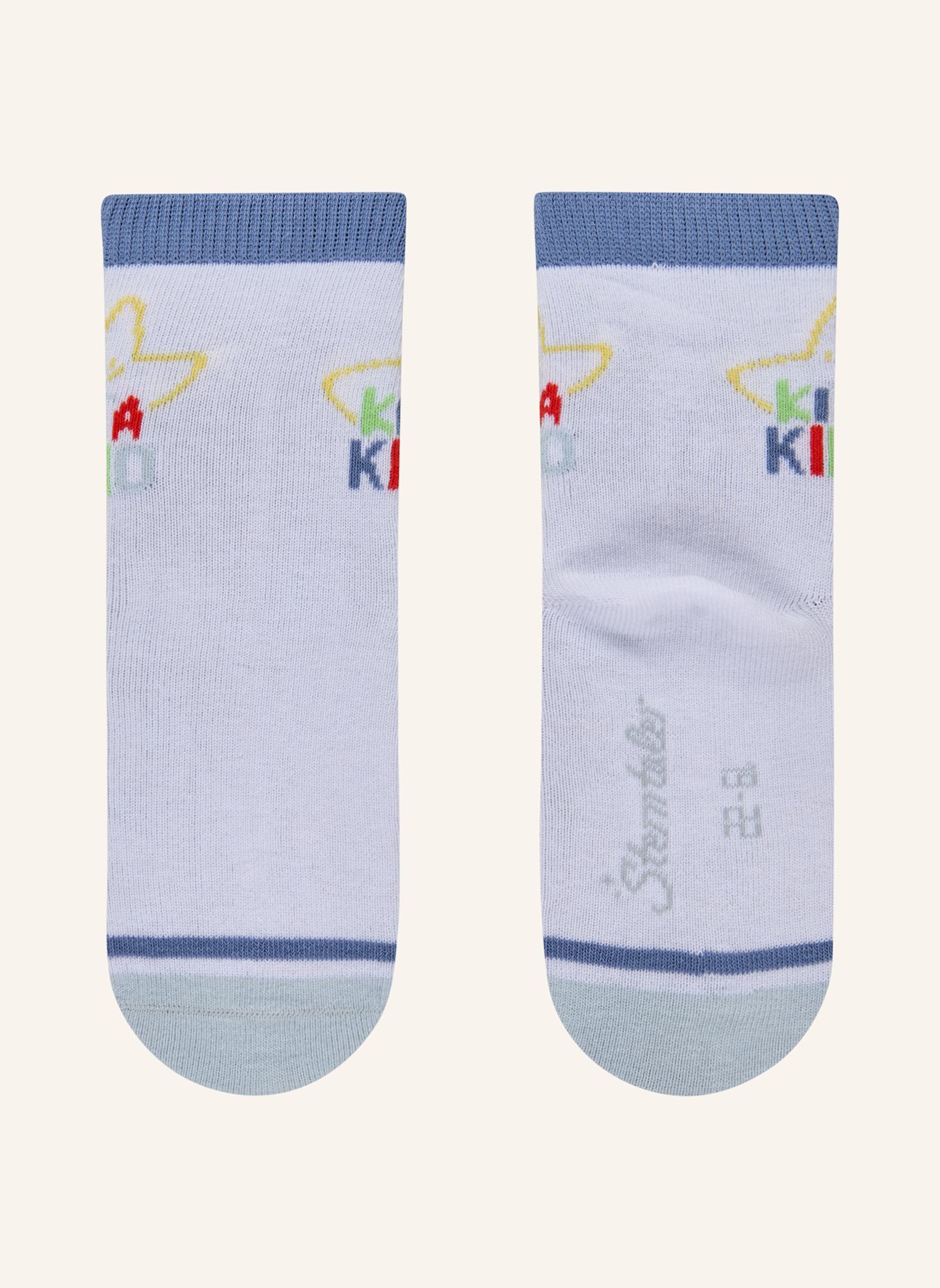 Sterntaler Socken 3er-Pack Kitakind: BLAU