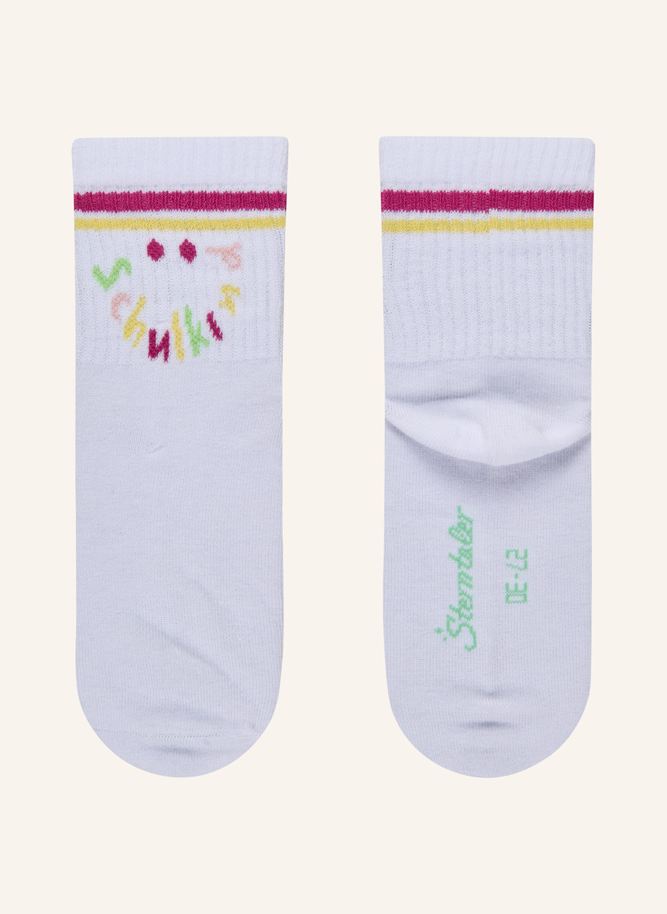 Sterntaler Socken 3er-Pack Schulkind: HELLROSA
