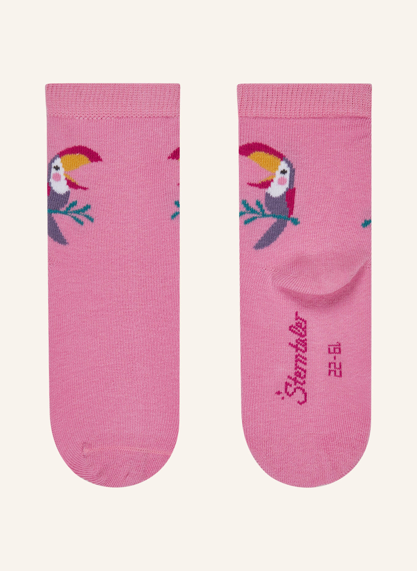 Sterntaler Socken 3er-Pack Tukan: ROSA
