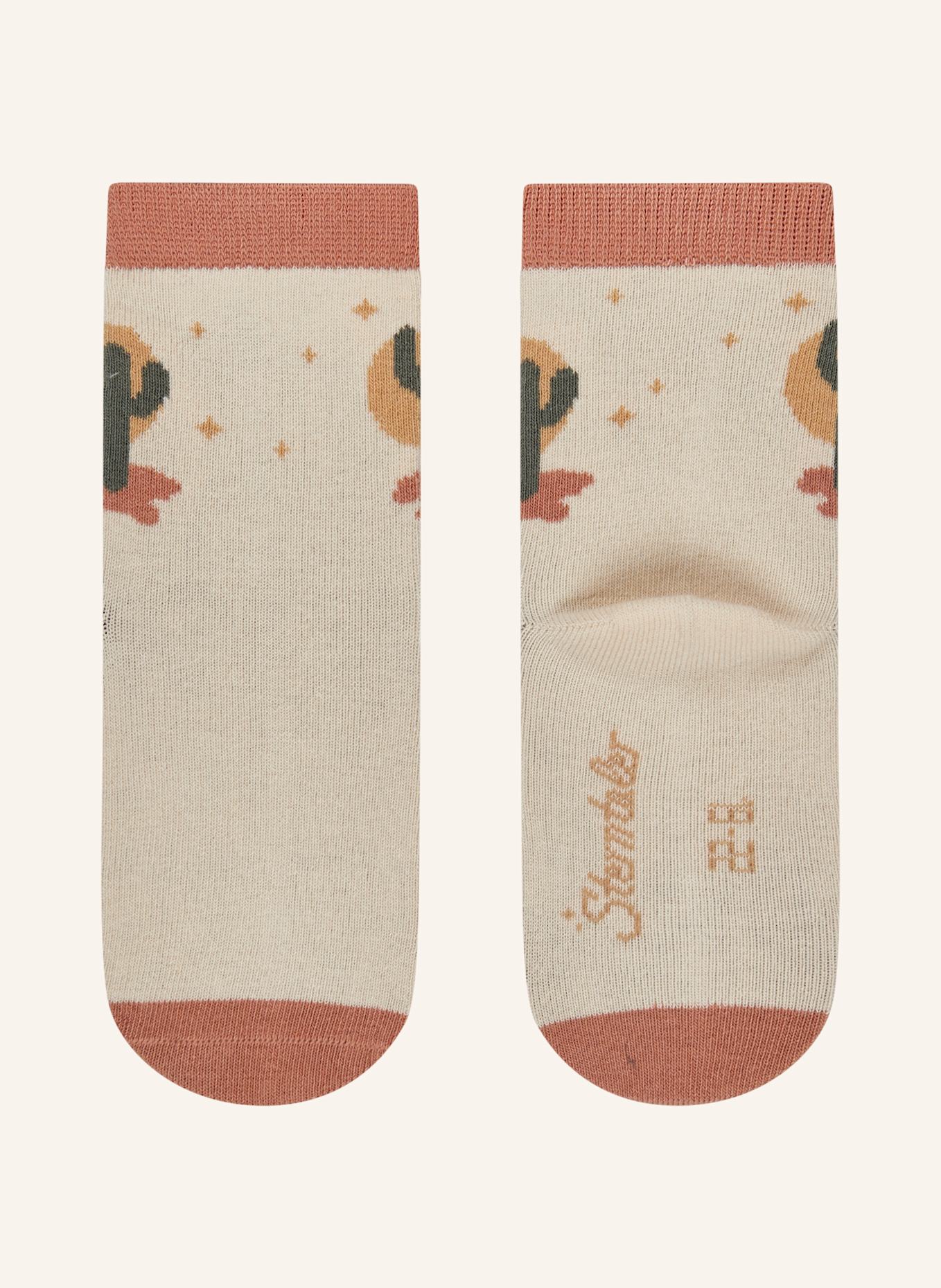 Sterntaler Socken 3er-Pack Kaktus: WEISS