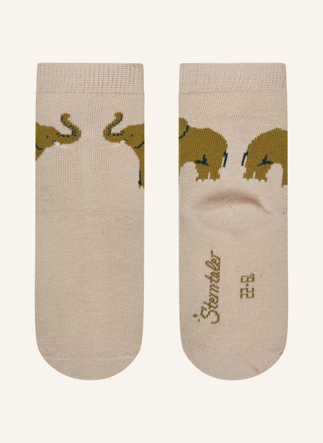 Sterntaler Socken 3er-Pack Elefant: BEIGE